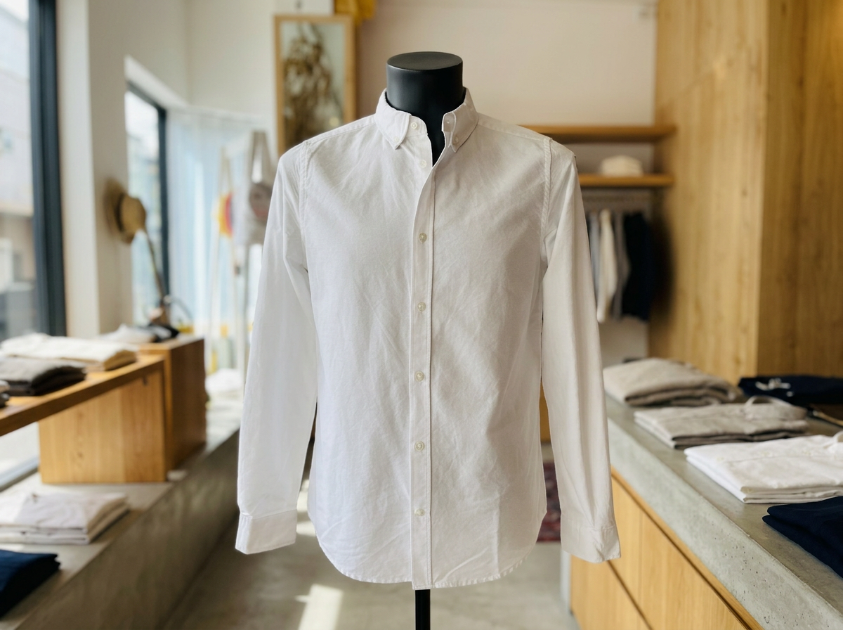 CAMISA OXFORD (ORGANIC COTTON)