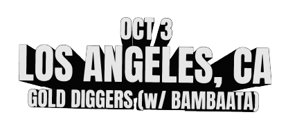BLVK H3RO Live in Los Angeles OCT 3 2026
