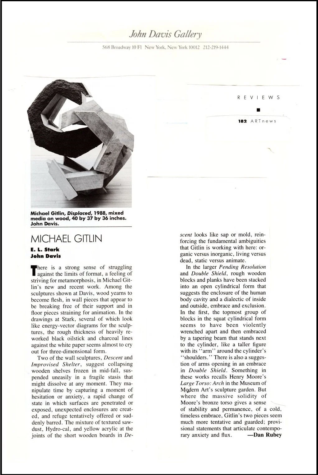 ARTNEWS, Oct 1988