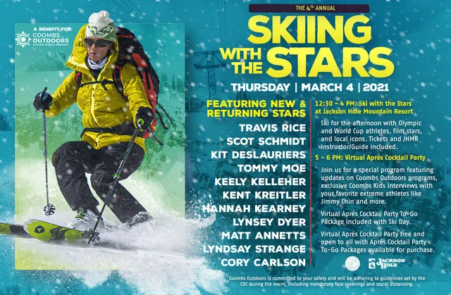 Get tickets for SKIING WITH THE STARS 2021