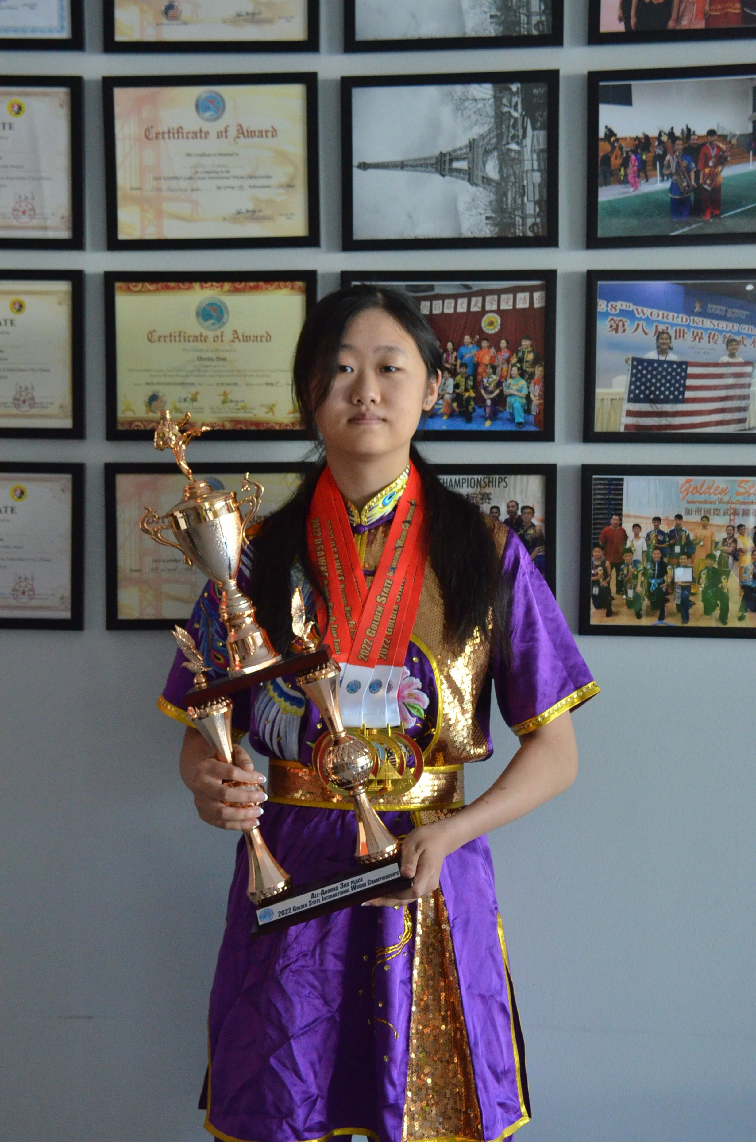 2022 Traditional all-around third place for 16-18 age group (F)