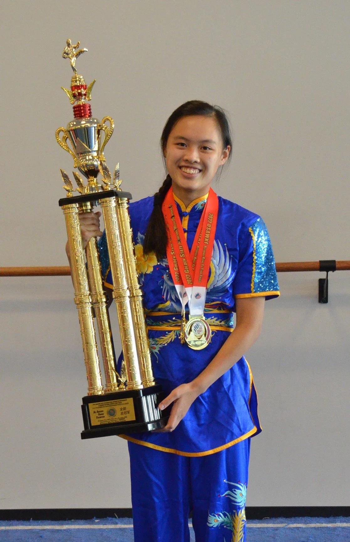 2022 Traditional all-around grand champion for 16-18 age group (F)