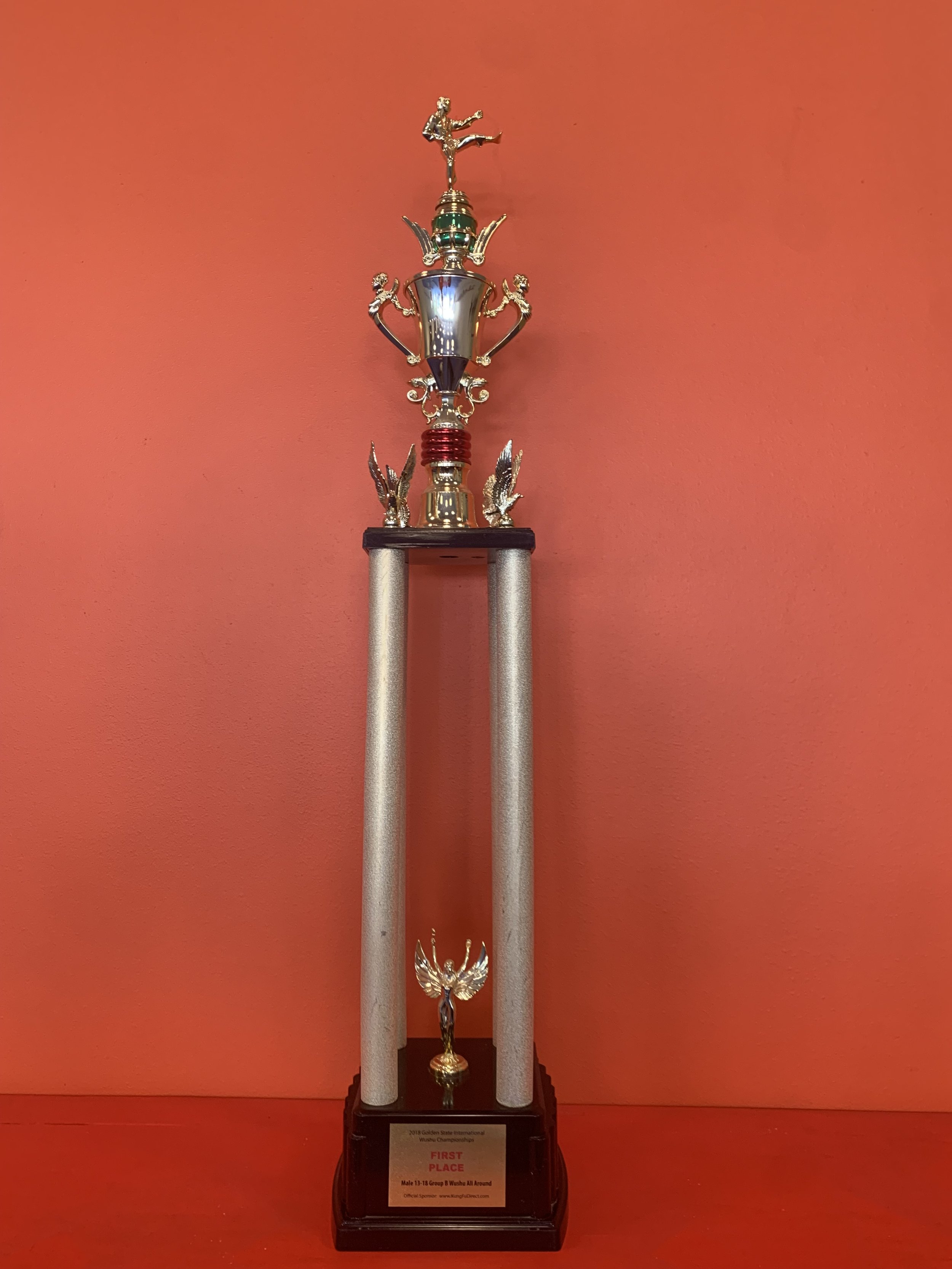 2018 Golden State International Wushu Championships, First Place, Wushu All-around 13-18(M)