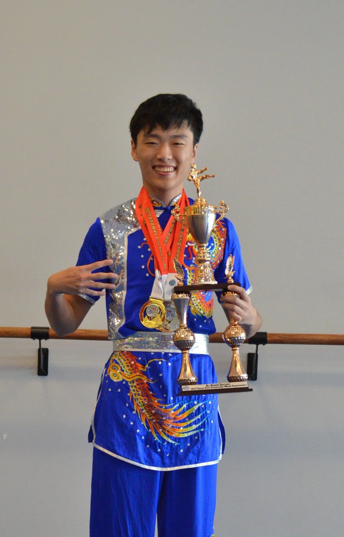 2022 Traditional all-around third place for 16-18 age group (M)