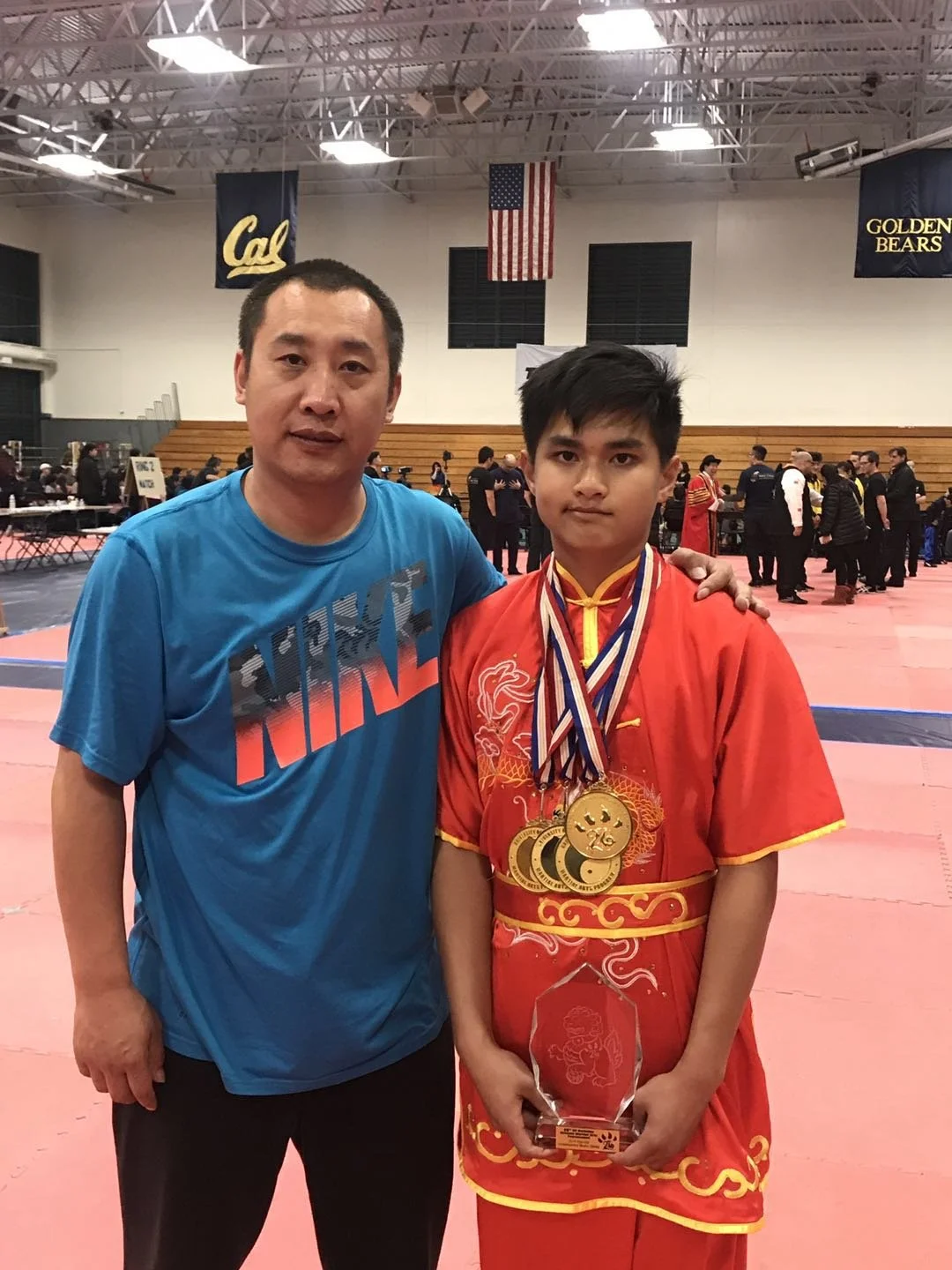 2018 UC Berkeley Chinese Martial Arts Tournament, Grand Champion  Contemporary Wushu 13-17 (M)