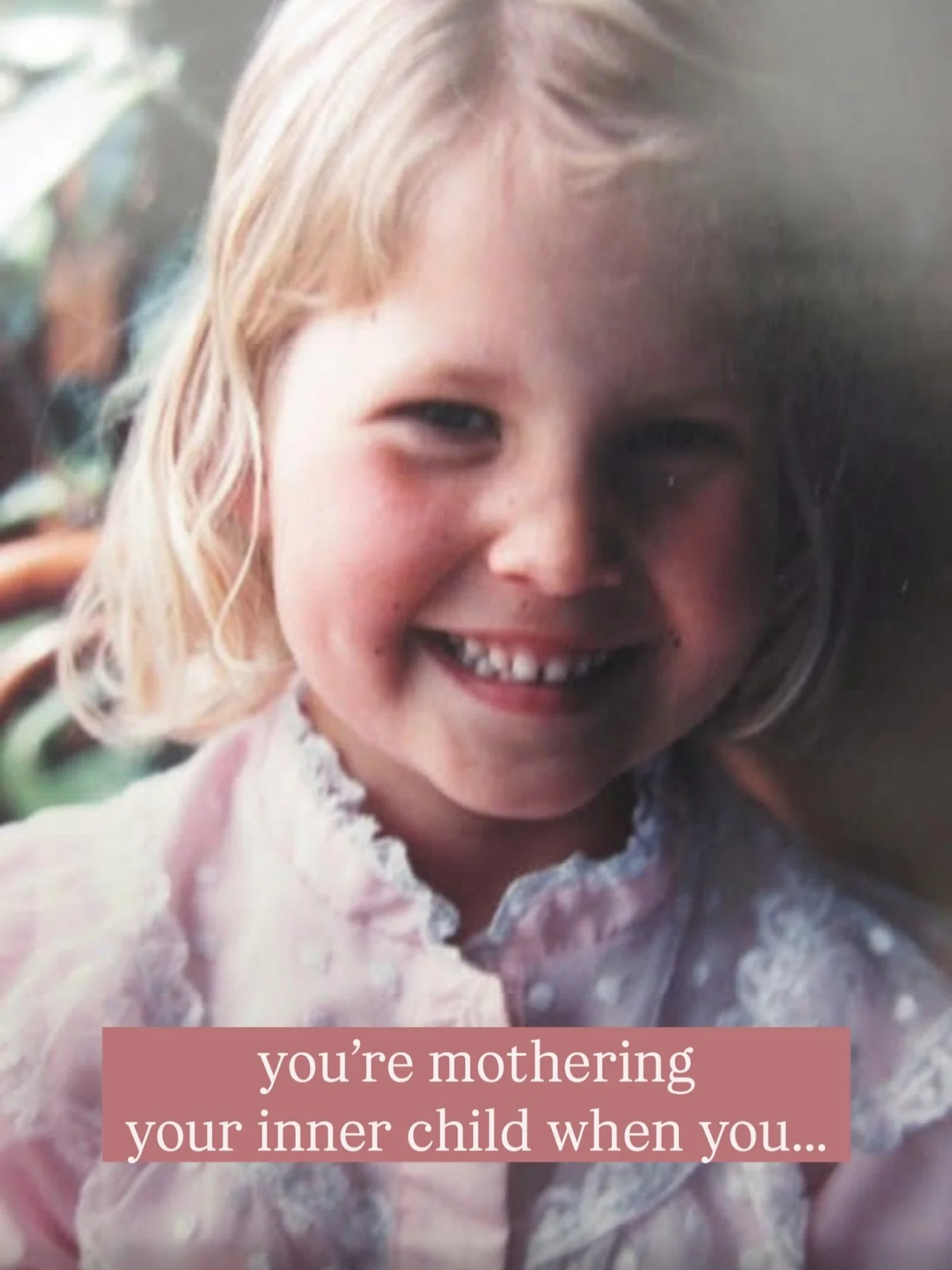 This is what healing can look like&hellip; small moments of softness and care your younger self needed more of. 

🩷🪁🖍️🧁🛝🛼🩰🎼🫟✨

Save this for a reminder on the days you forget.

Inspired by: @therapywithabby 💕

Disclaimer: All posts by this 