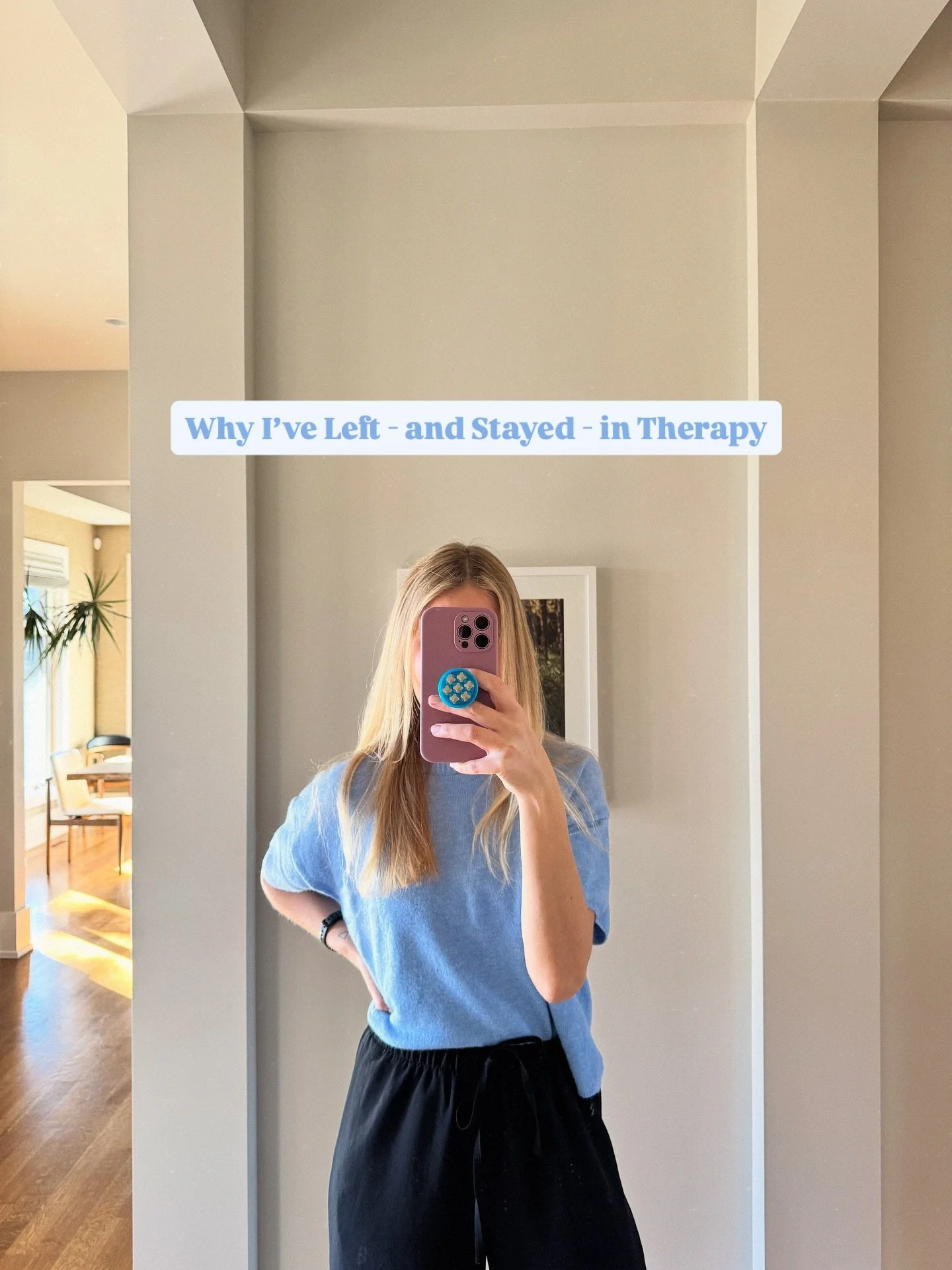Sometimes the lessons that shape us most as therapists come from being on the other side of the room. TBH, it was a lackluster therapy experience at age 17 that really sparked my desire to do this work&hellip; to help people feel truly seen, supporte