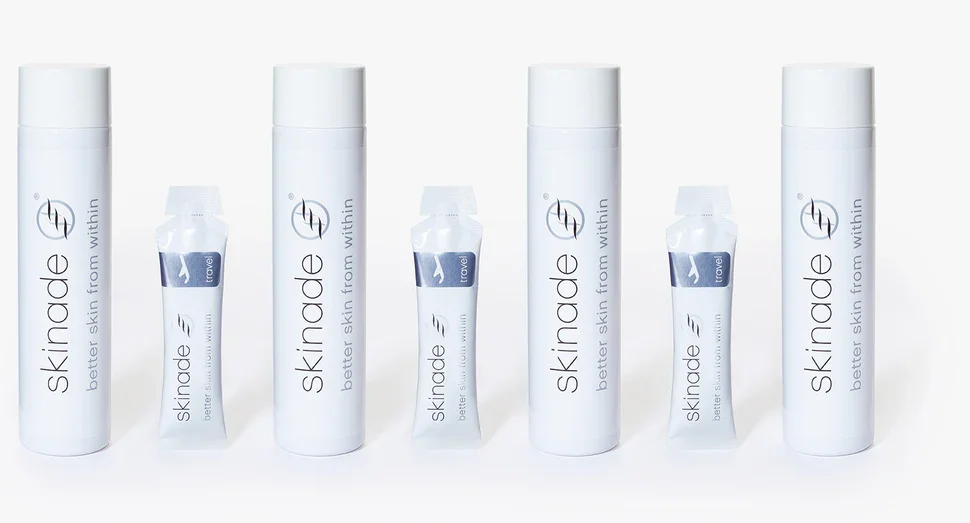 SKINADE better skin from within® - improves the way your skin looks and feels within 30 days