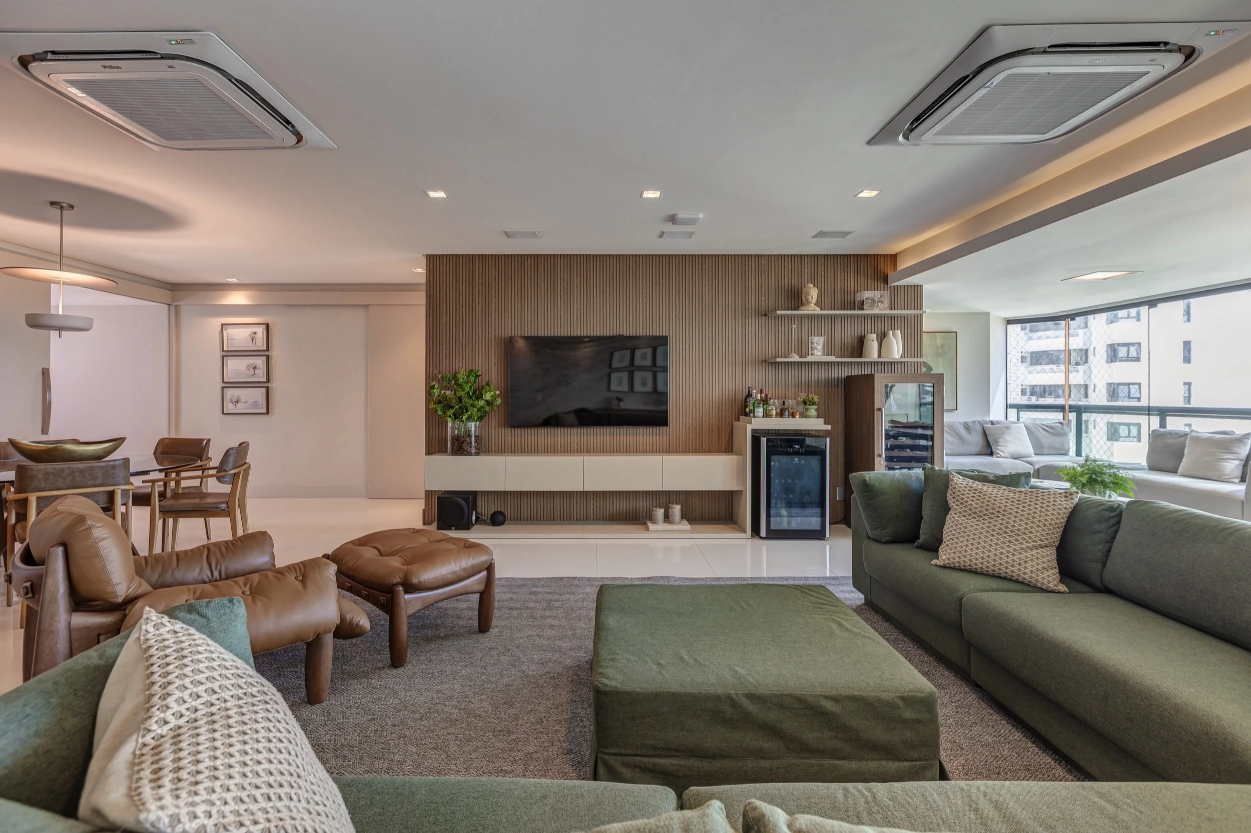 Reforma Apartamento - Villaggio Panamby - Horto Florestal - Living - Pinheiro Martinez Arquitetura