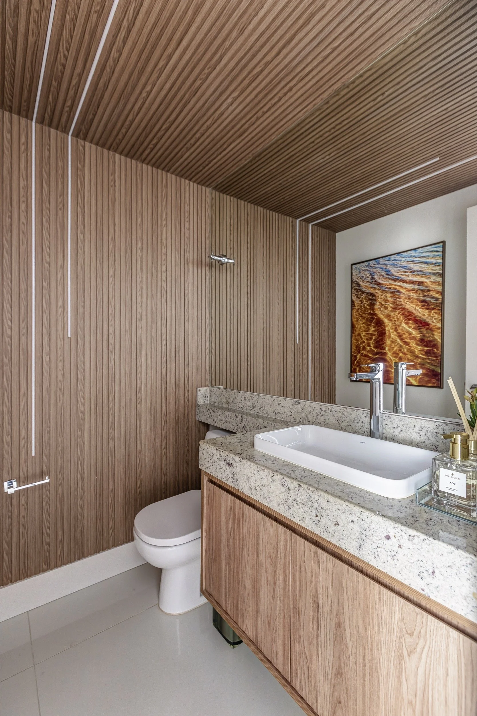 Reforma Apartamento - Villaggio Panamby - Horto Florestal - Lavabo - Pinheiro Martinez Arquitetura