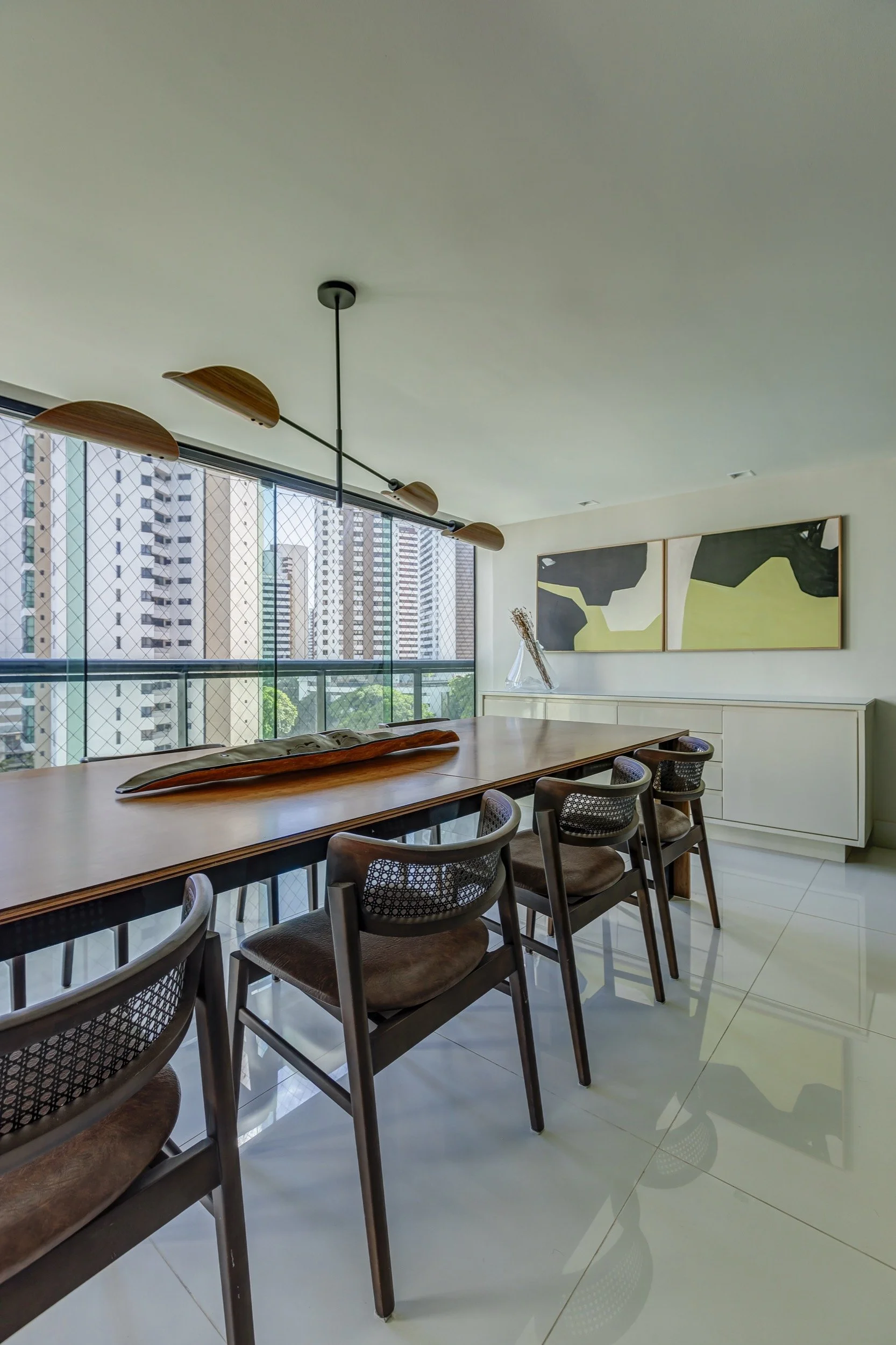 Reforma Apartamento - Villaggio Panamby - Horto Florestal - Sala de Jantar - Pinheiro Martinez Arquitetura