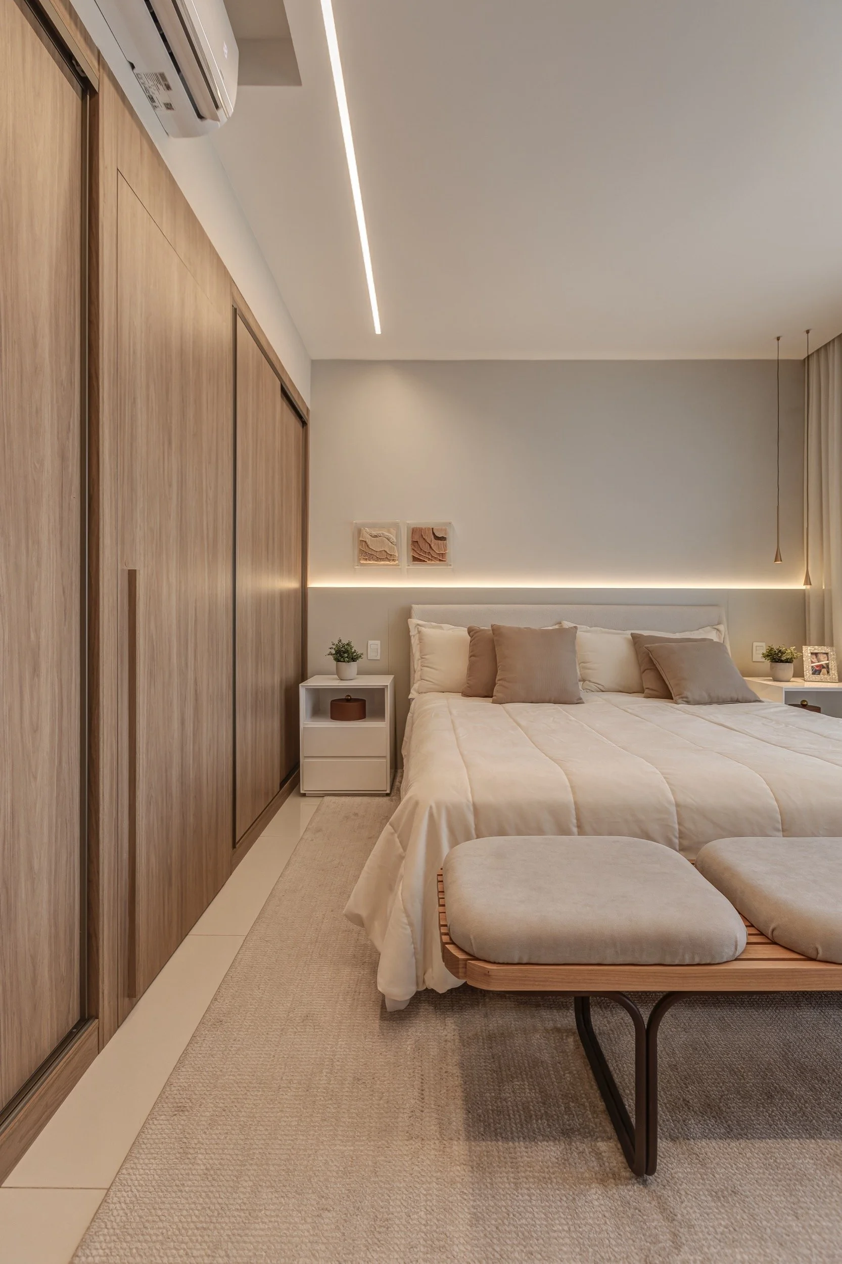 Reforma Apartamento - Villaggio Panamby - Horto Florestal - Suíte Master - Pinheiro Martinez Arquitetura