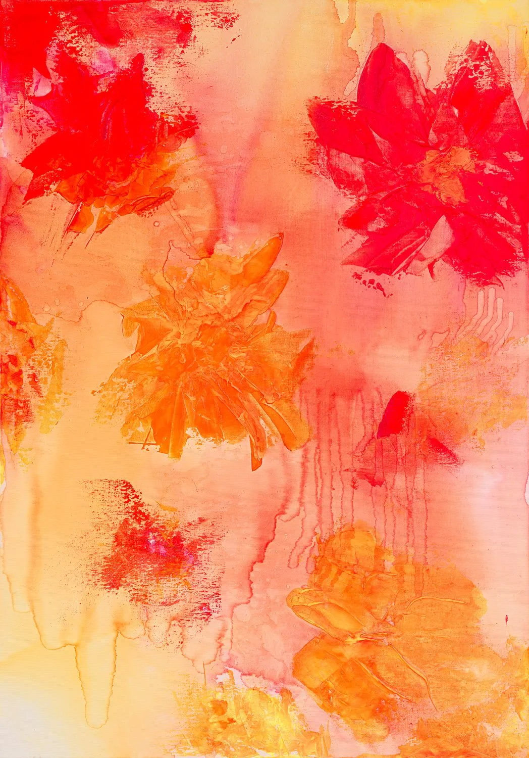Autumn Vibes 1, 100 x 70, Mixed Media, 2025