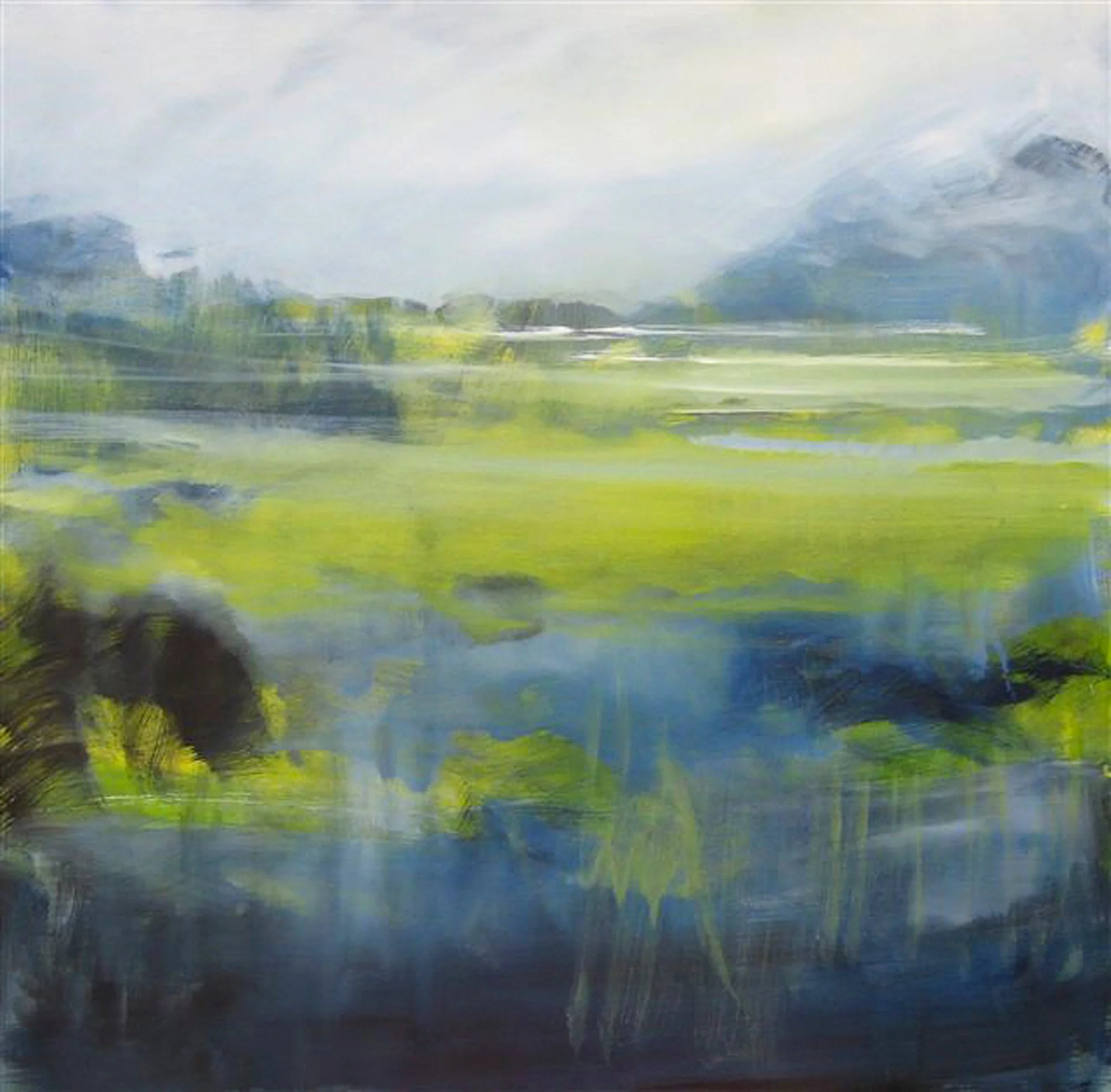 Das Bild 
80 x 80
Mischtechnik
2025