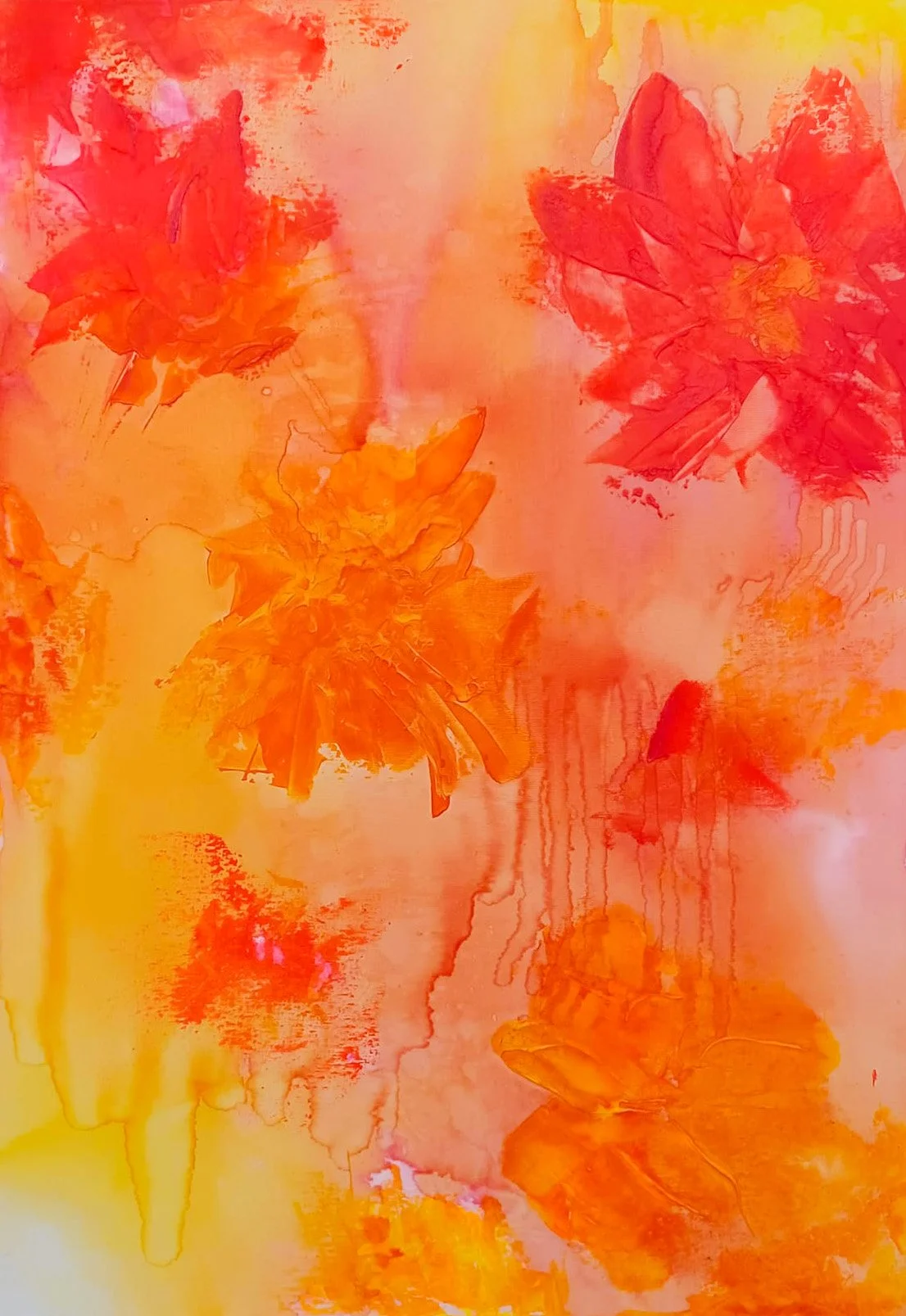 Autumn Vibes 1, 100 x 70, Mixed Media, 2025