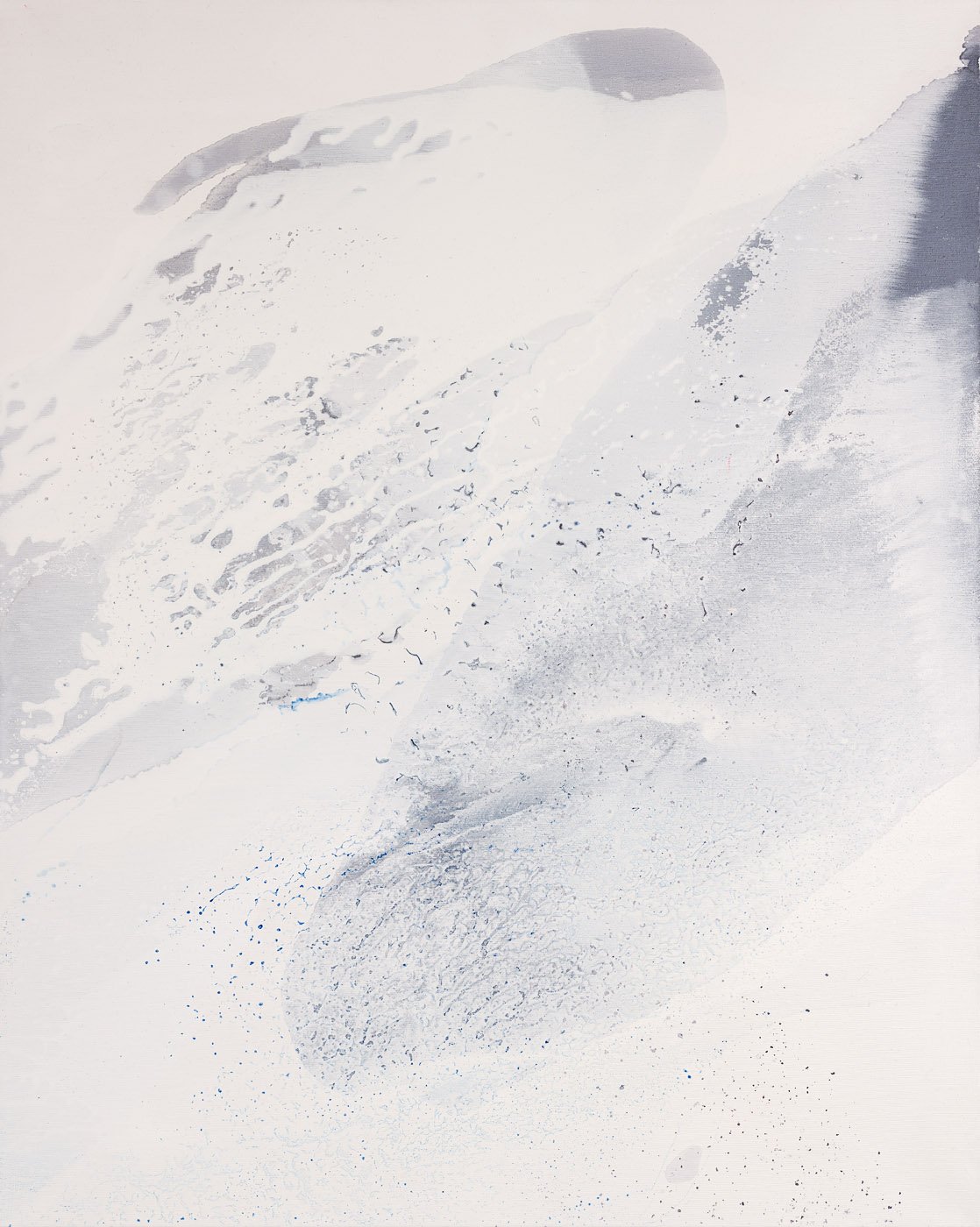 White Space 2, 100 x 80, Mixed Media, 2025