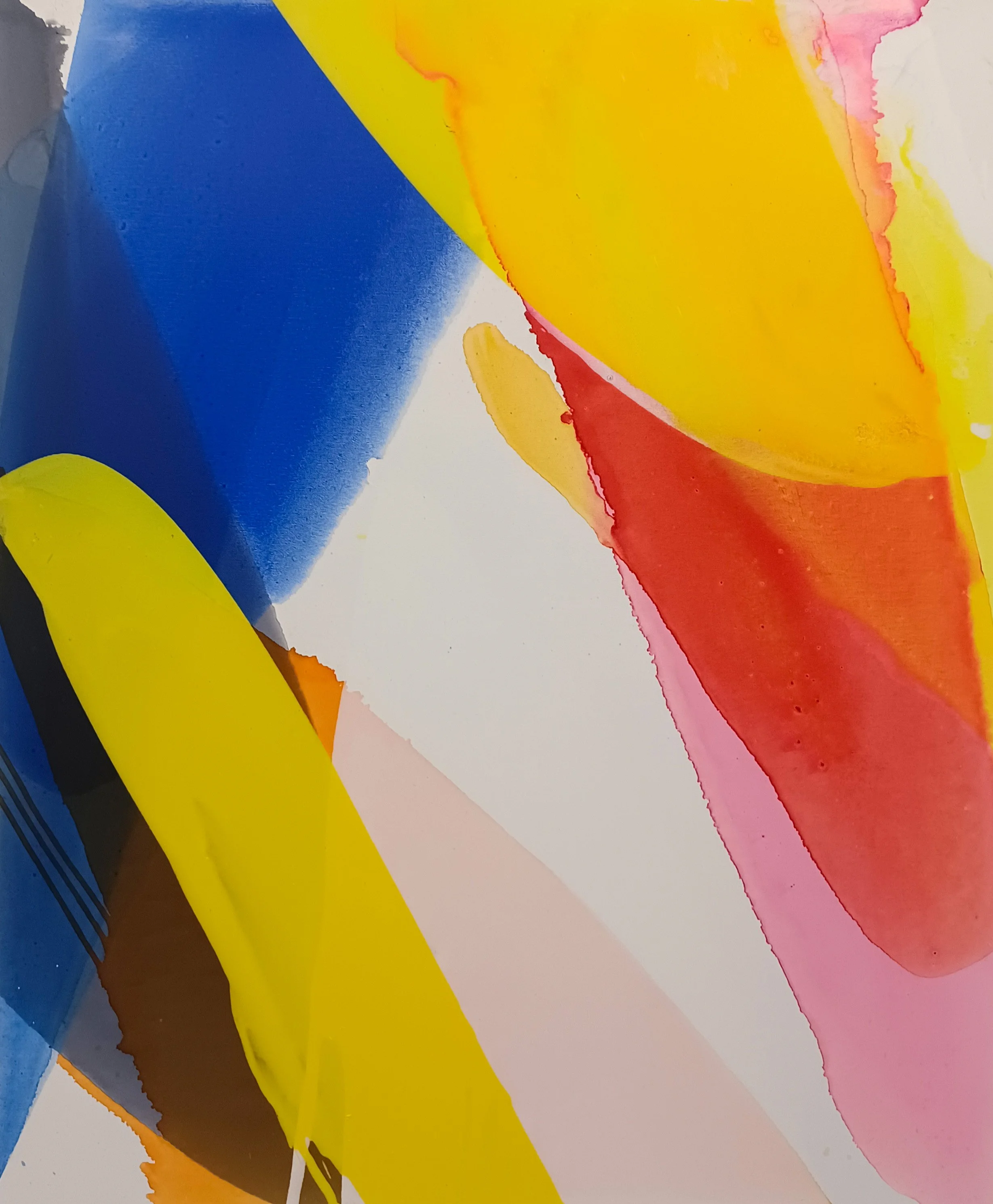 Colourfield 1, 120 x 100, Mixed Media, 2025