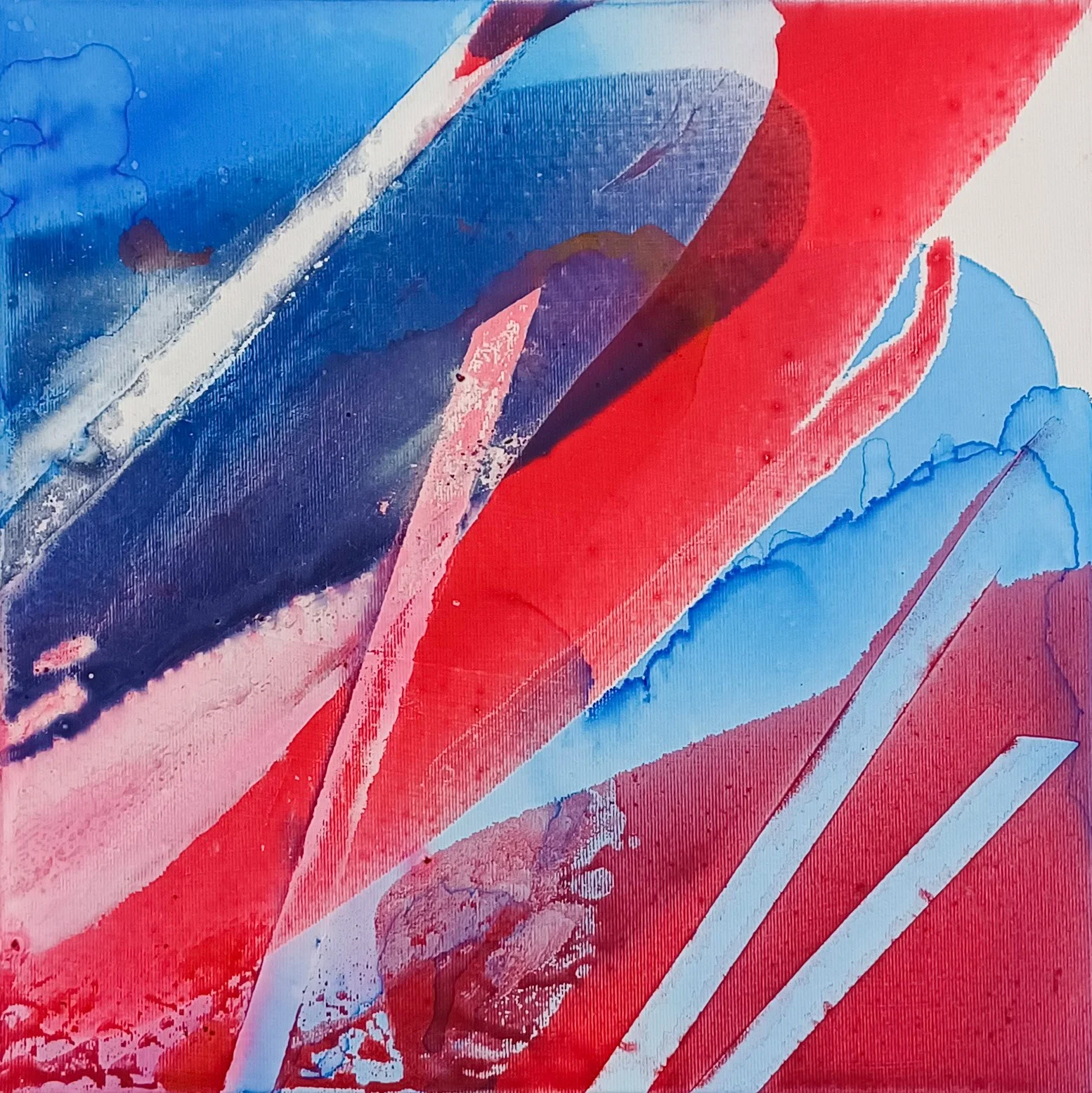 Good Spirit 1, 40 x 40, Mixed Media, 2026