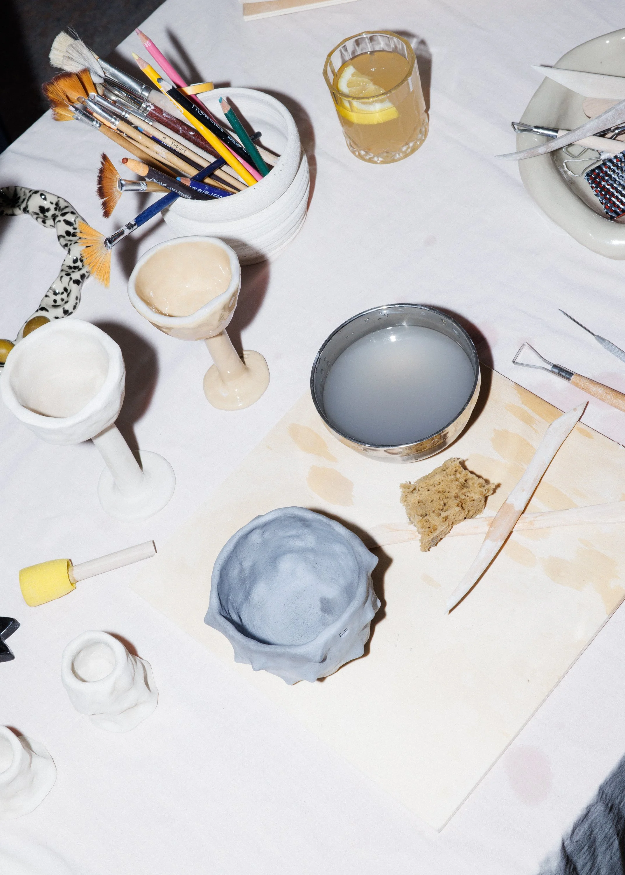 clay, drinks & snacks 𖤓 28. Mai & 11. June 𖤓