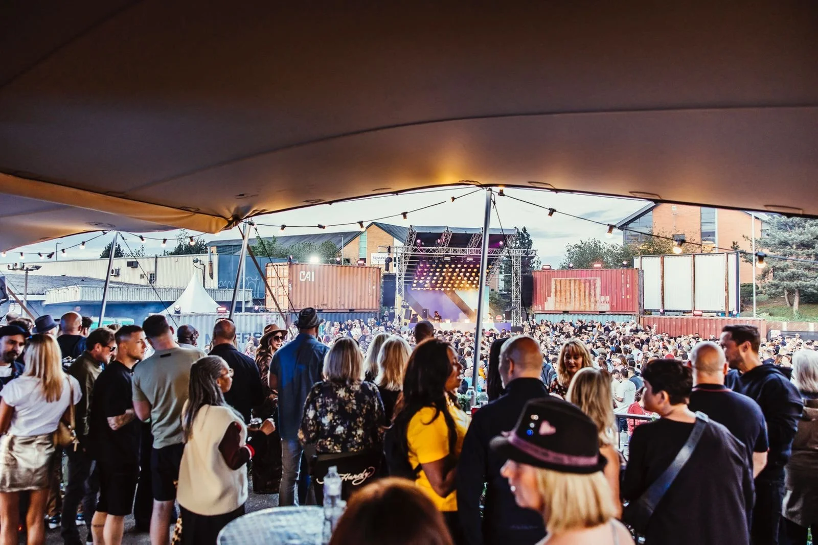 festival stretch tent Manchester