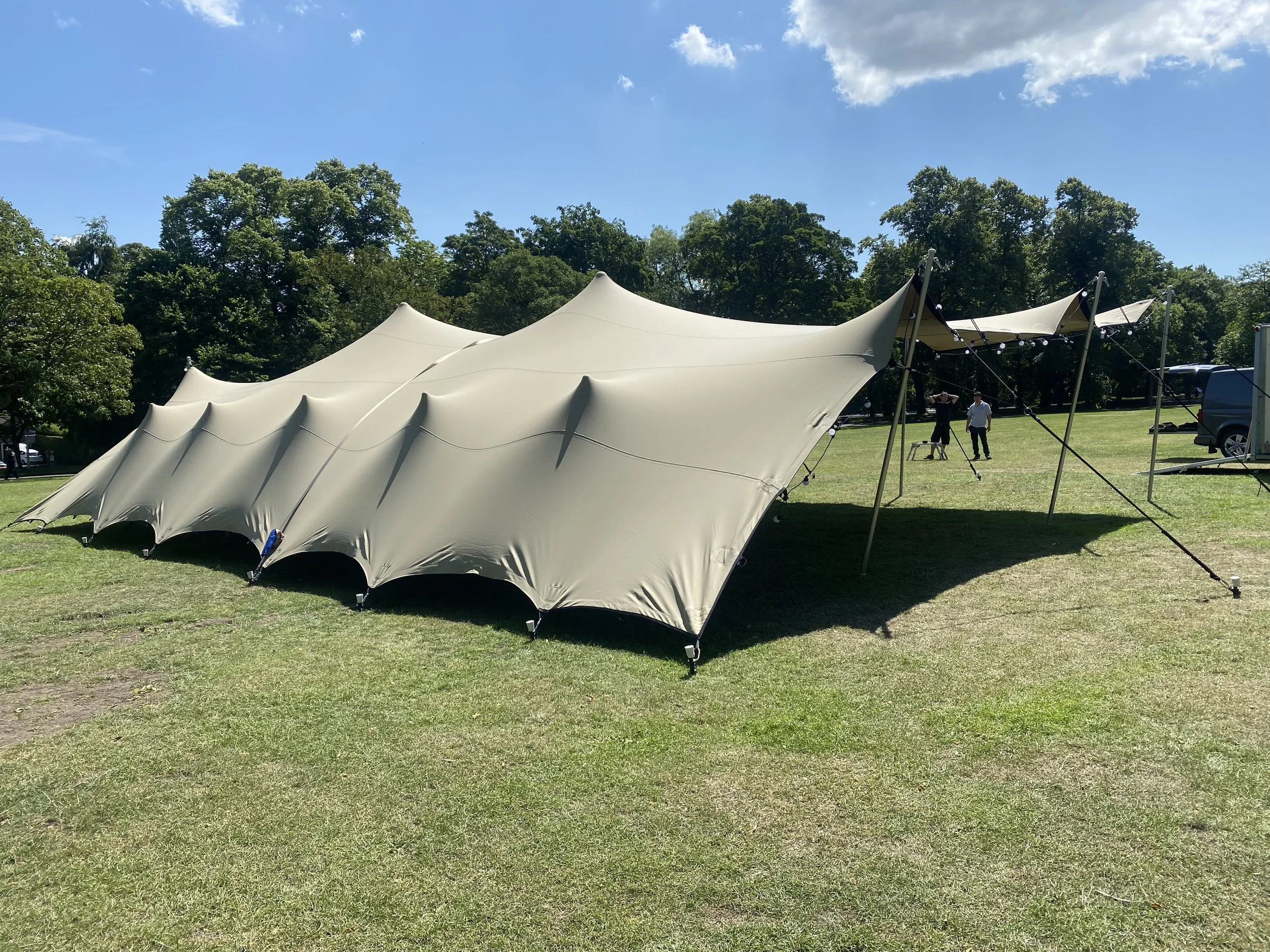 food festival stretch tent
