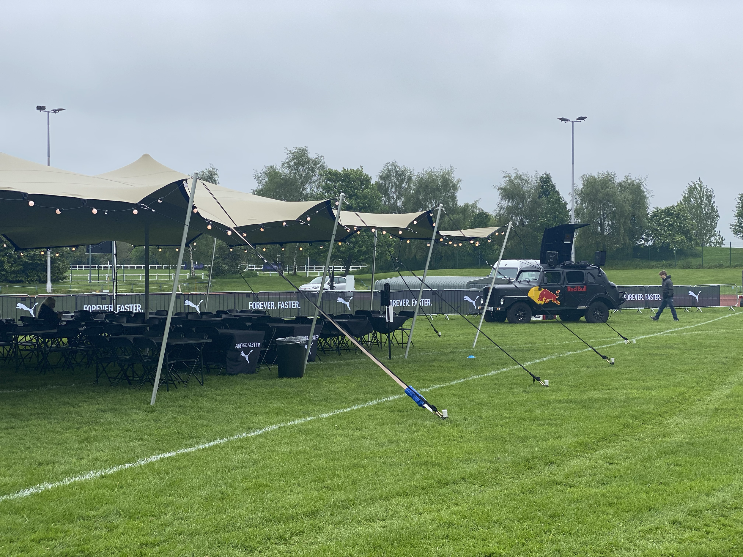 Stretch tent party DJ