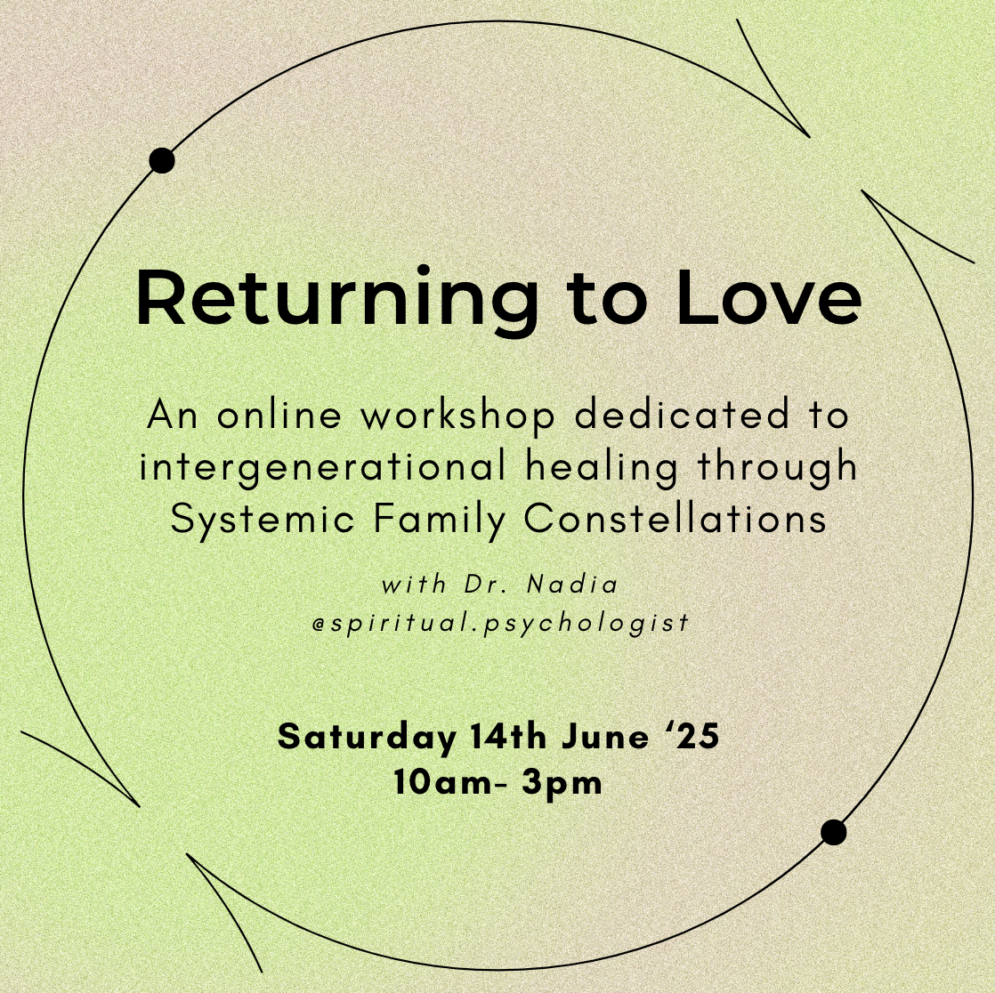 Family Constellation Workshop Online