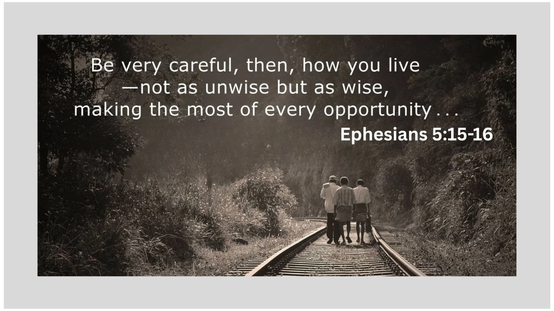 Pay Attention! Building Christian Community