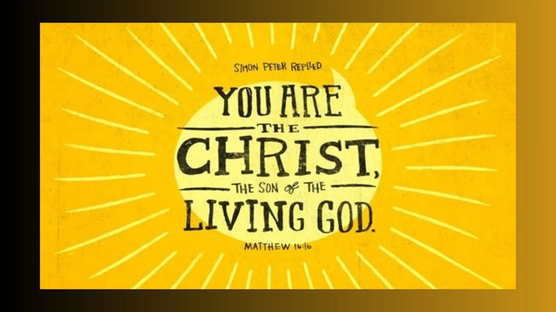 Why knowing who He is, is more remarkable than you know