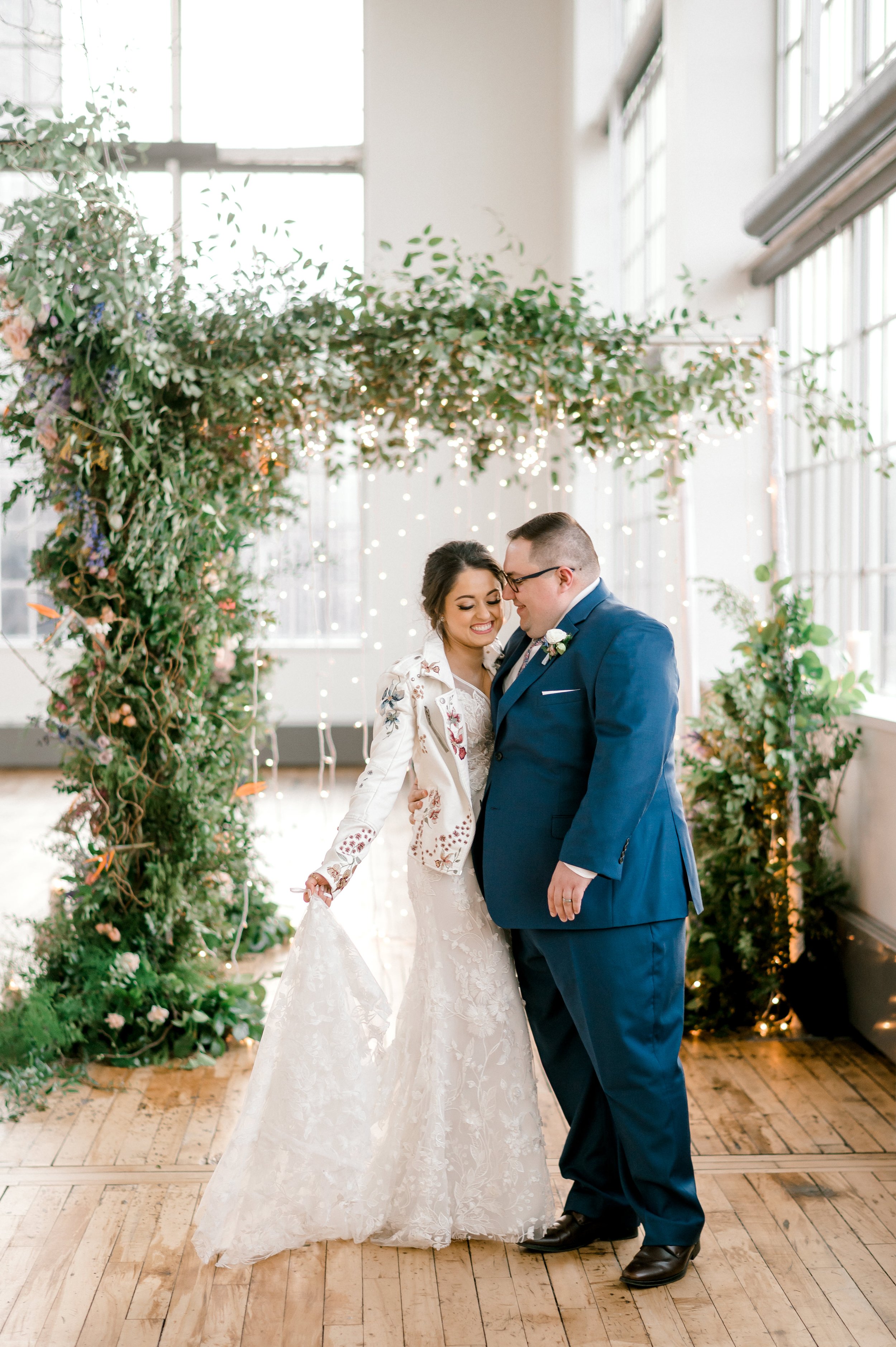 Miranda and Nate - Energy Innovation Center — Community Flower Shop