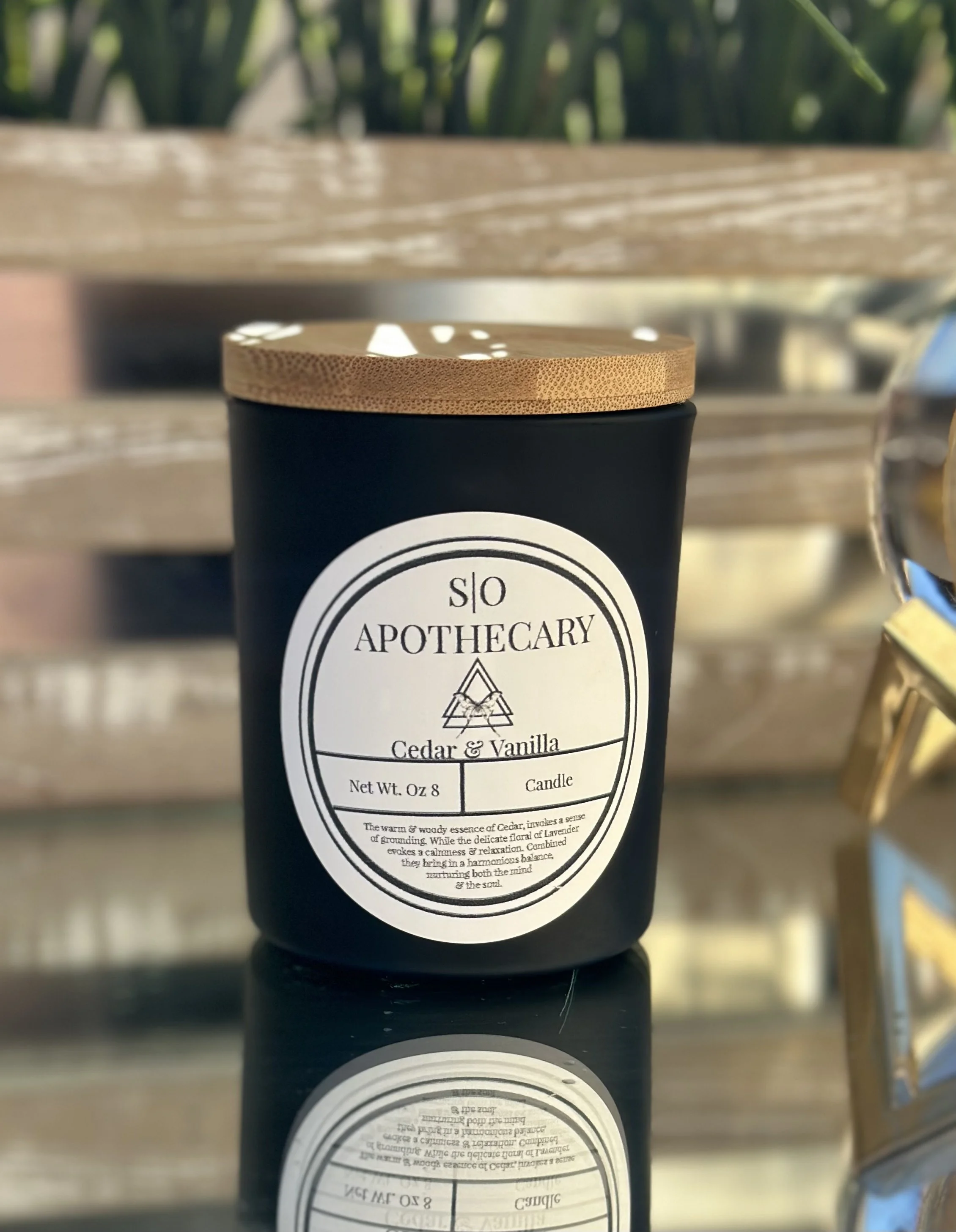Cedar & Vanilla Candle