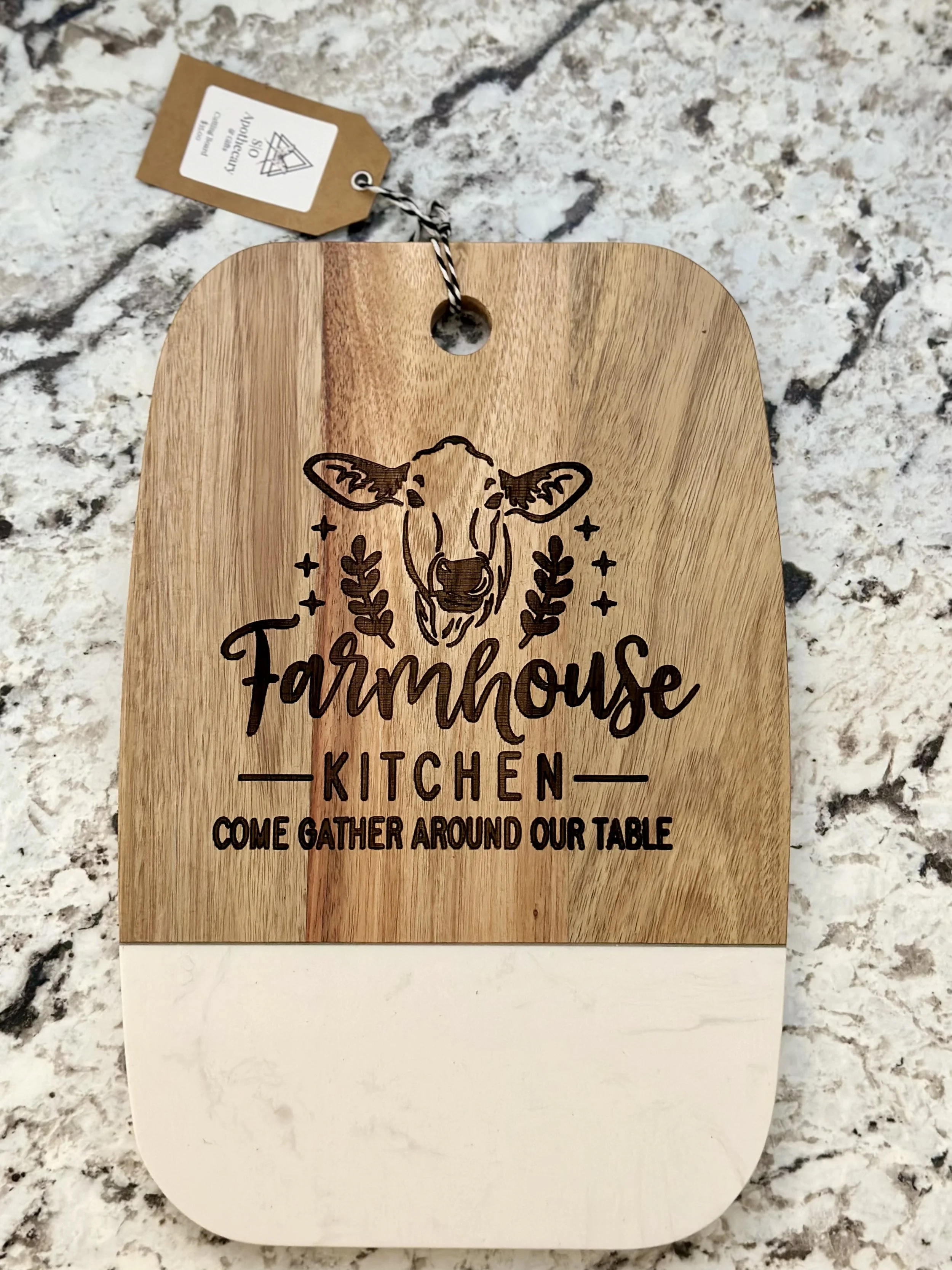 Farm House Cutting Board