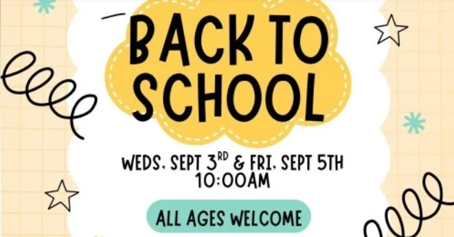 Back to School Storytime