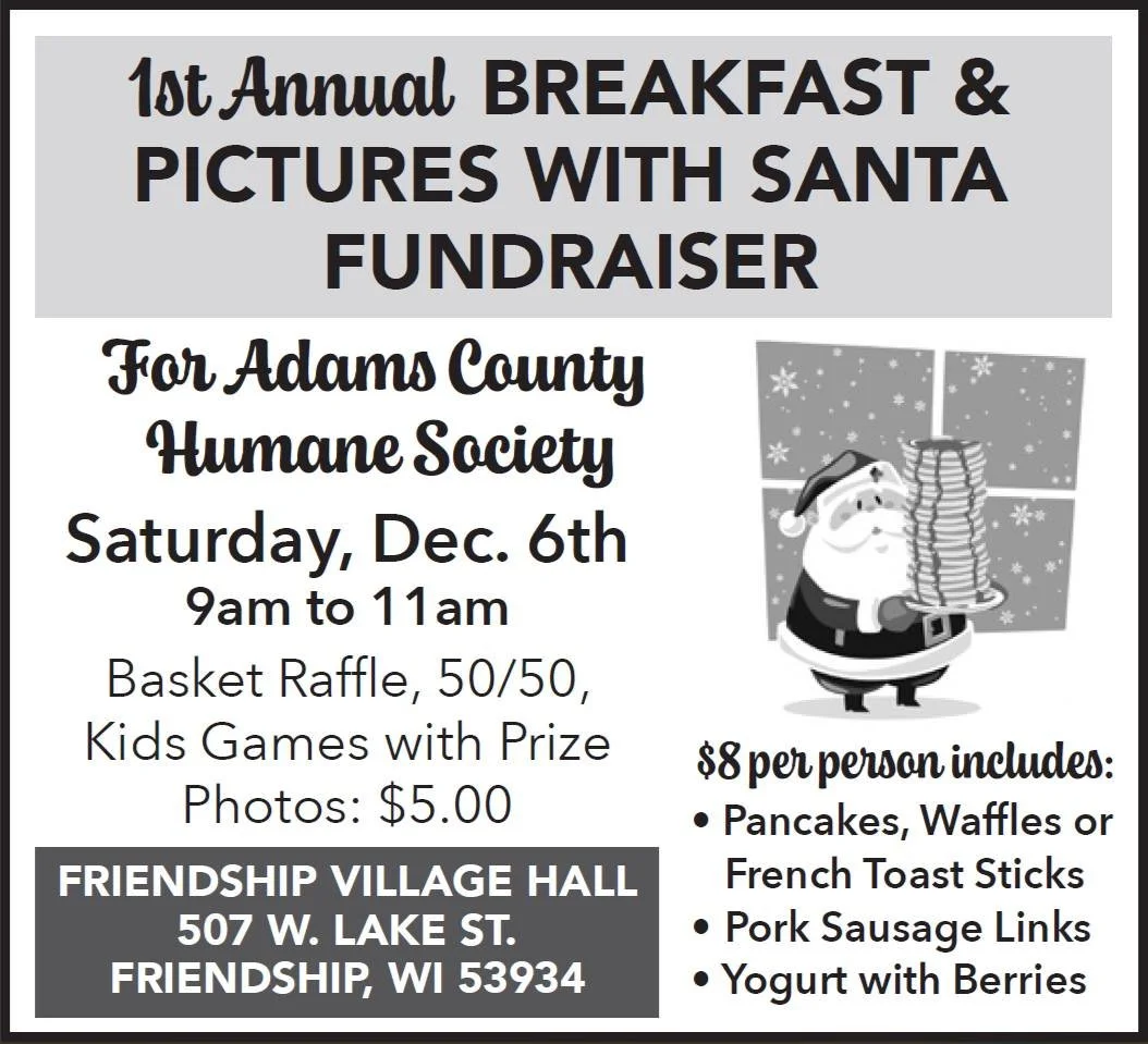 1at Annual Breakfast and Pictures with Santa Fundraiser