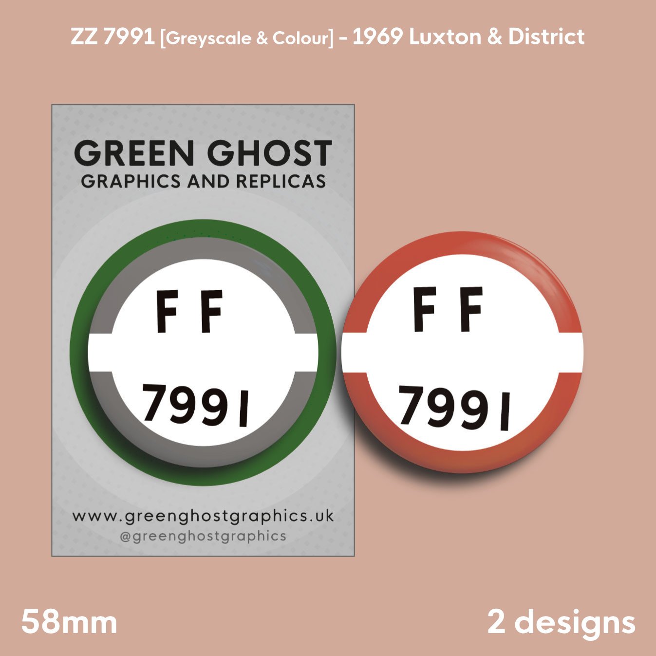 Luxton & District 1969 - ZZ 7991 (Greyscale & Colour)