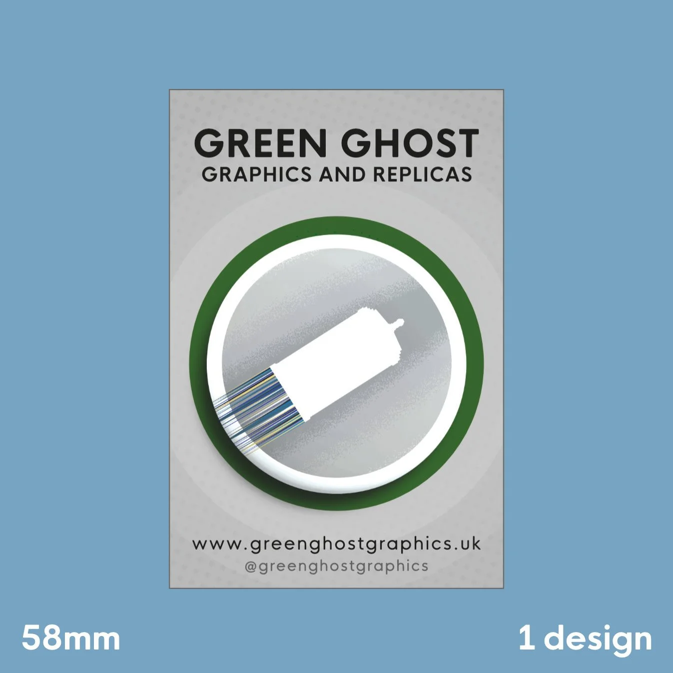 Vehicles of Time and Space: 13th Doctor TARDIS Badge | 58mm