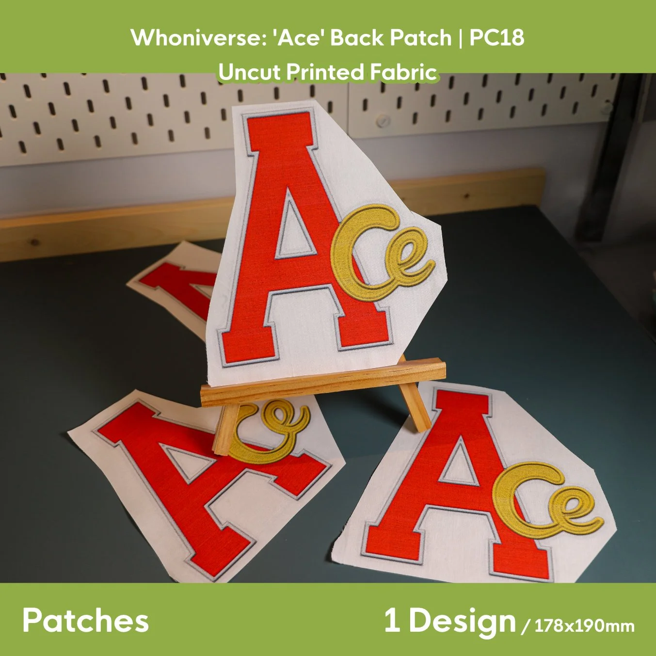 Whoniverse: 'Ace' Back Printed Patch | 178mm x 190mm