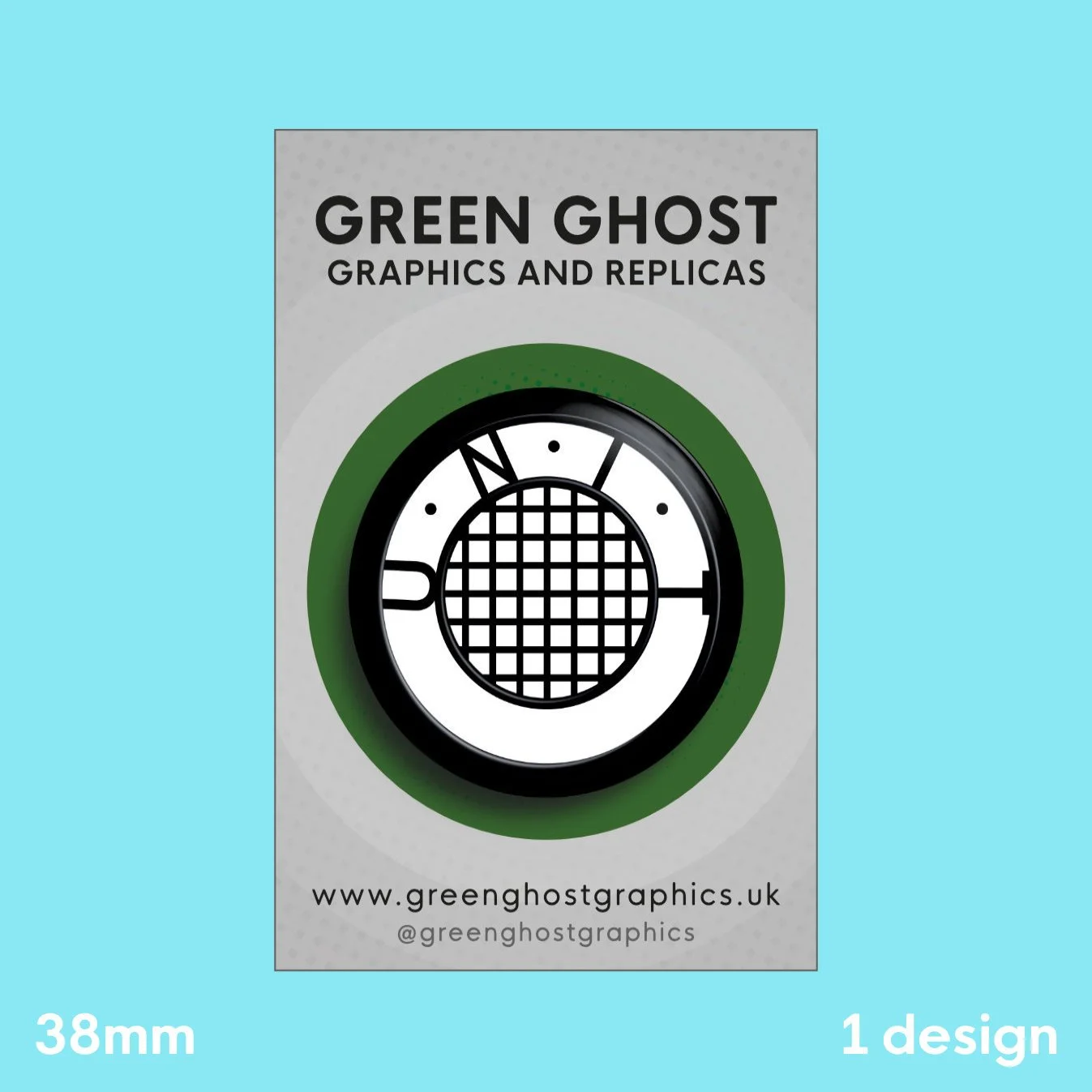 Whoniverse: U.N.I.T Power of the Doctor Badge | 38mm