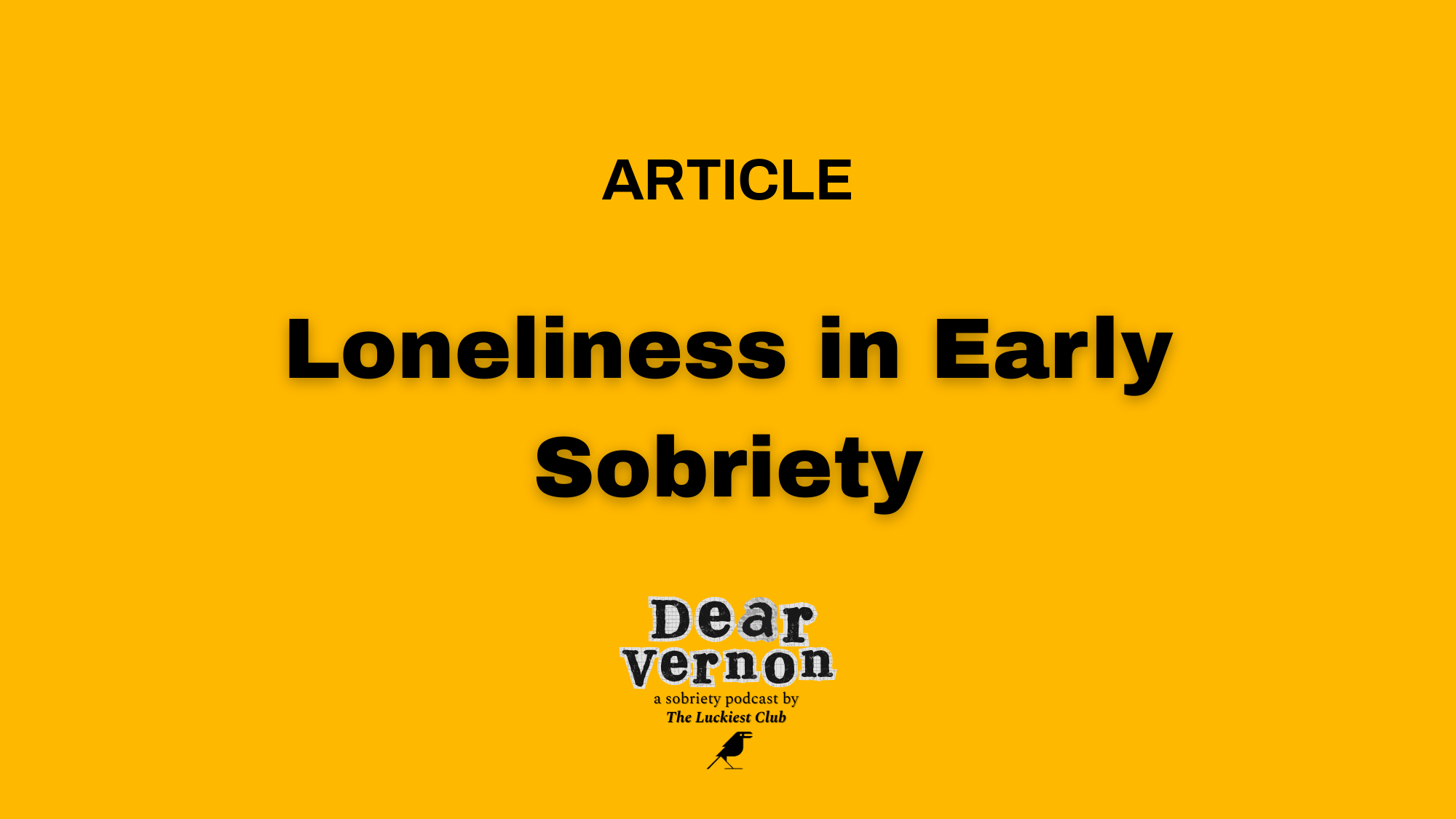 Loneliness in Early Sobriety (And Why It Doesn’t Mean You’re Doing It Wrong)