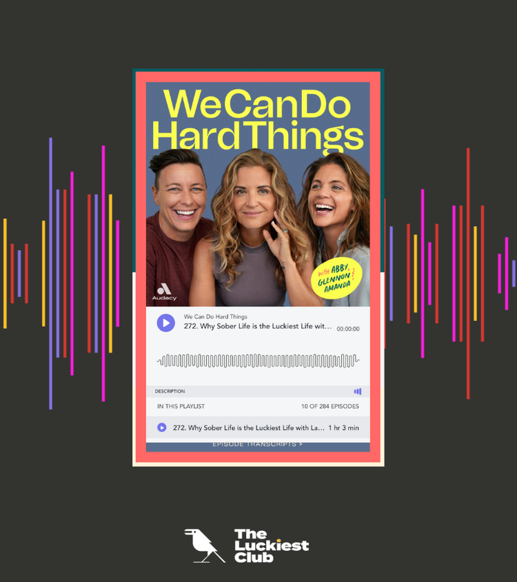 The Luckiest Club // Online Sobriety Support Community