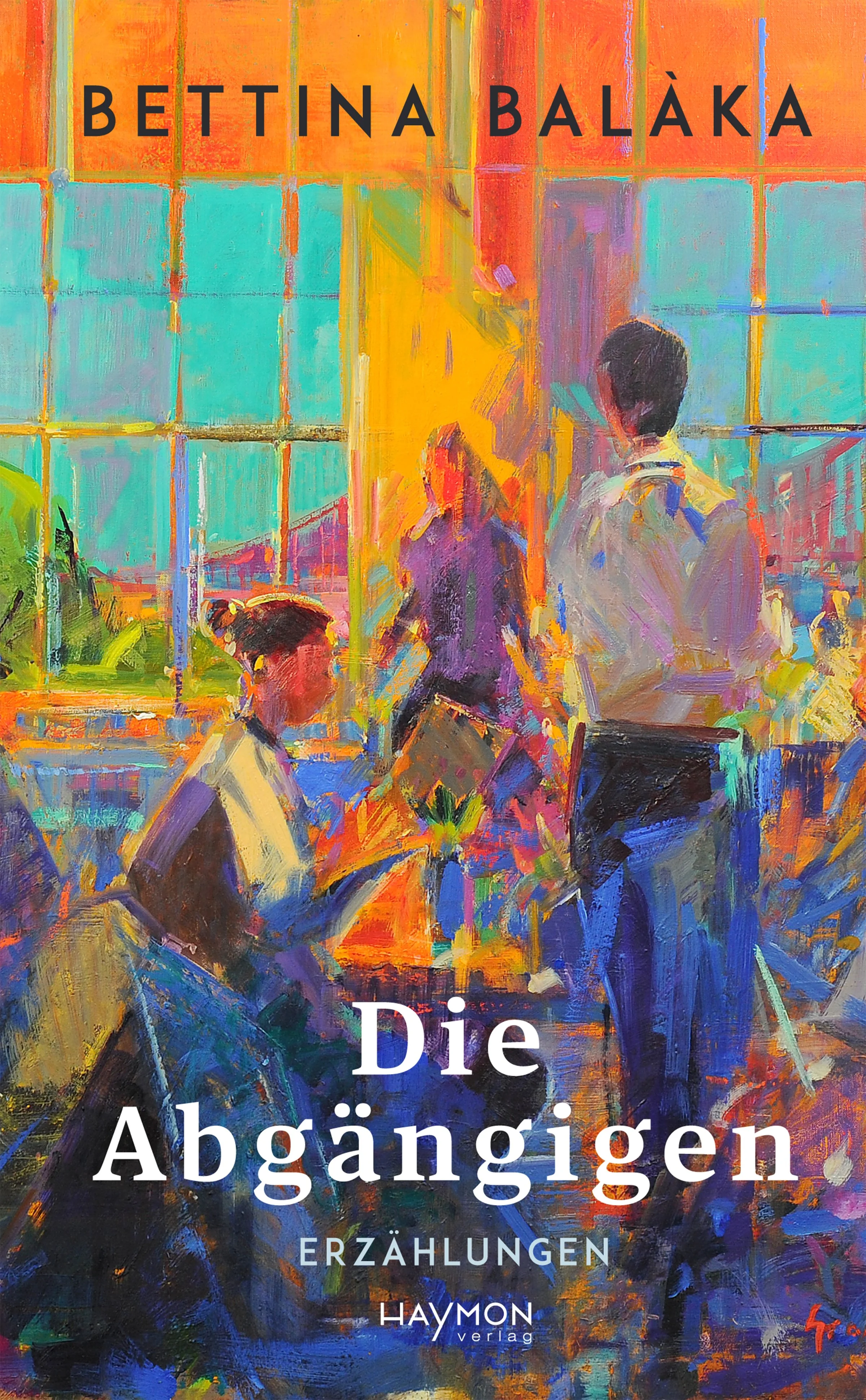 Cover design for Bettina Balàka, Die Abgängigen, Haymon Verlag