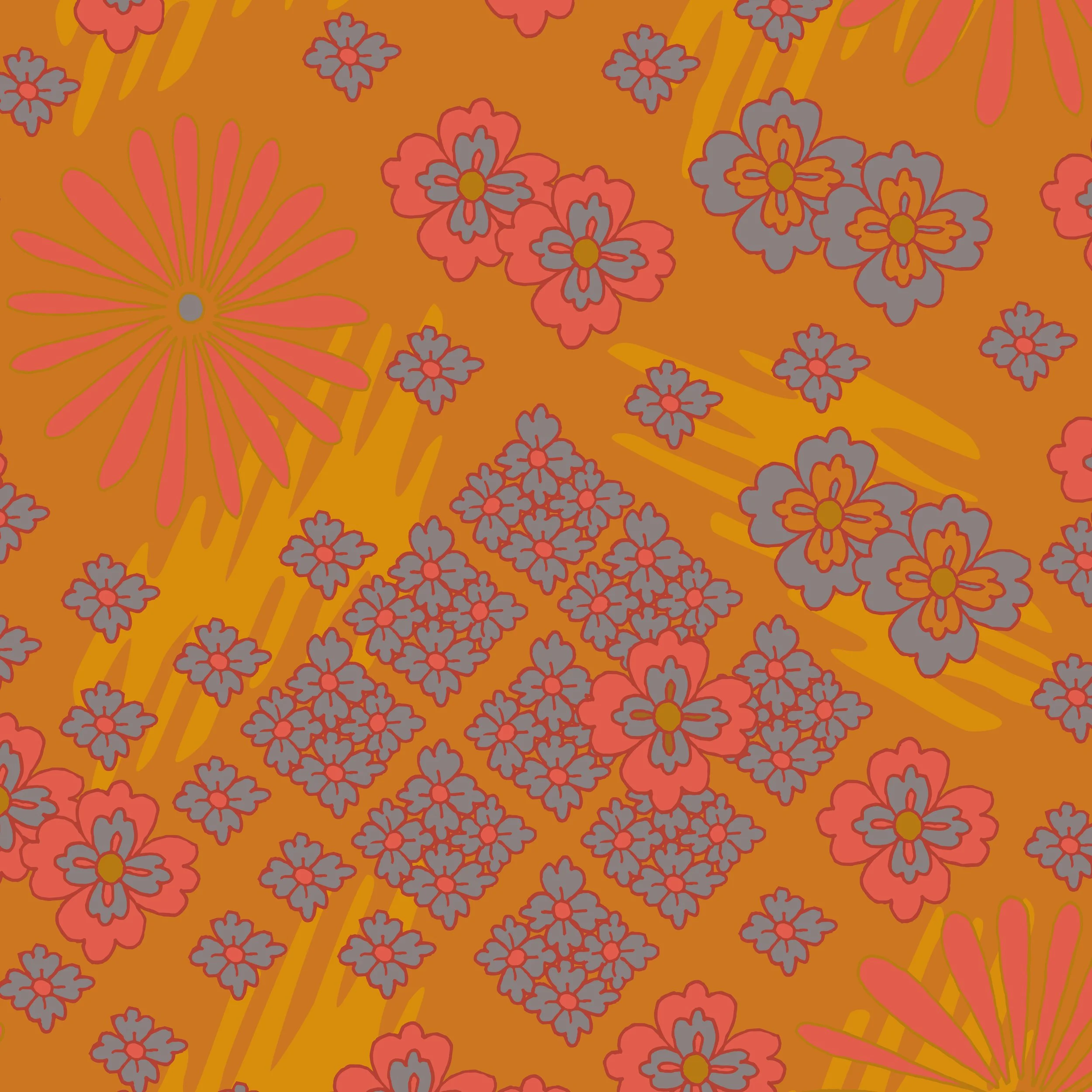 Pattern I used for the patterned portrait of the teenager