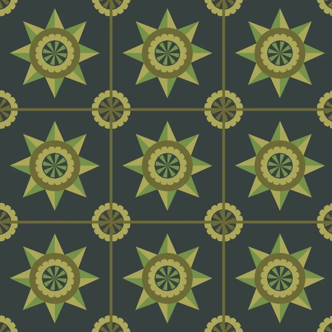 Pattern used in "Lad with a Cat"