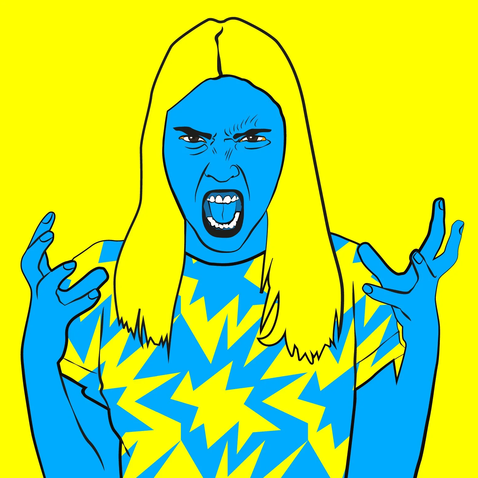 Woman in Rage II