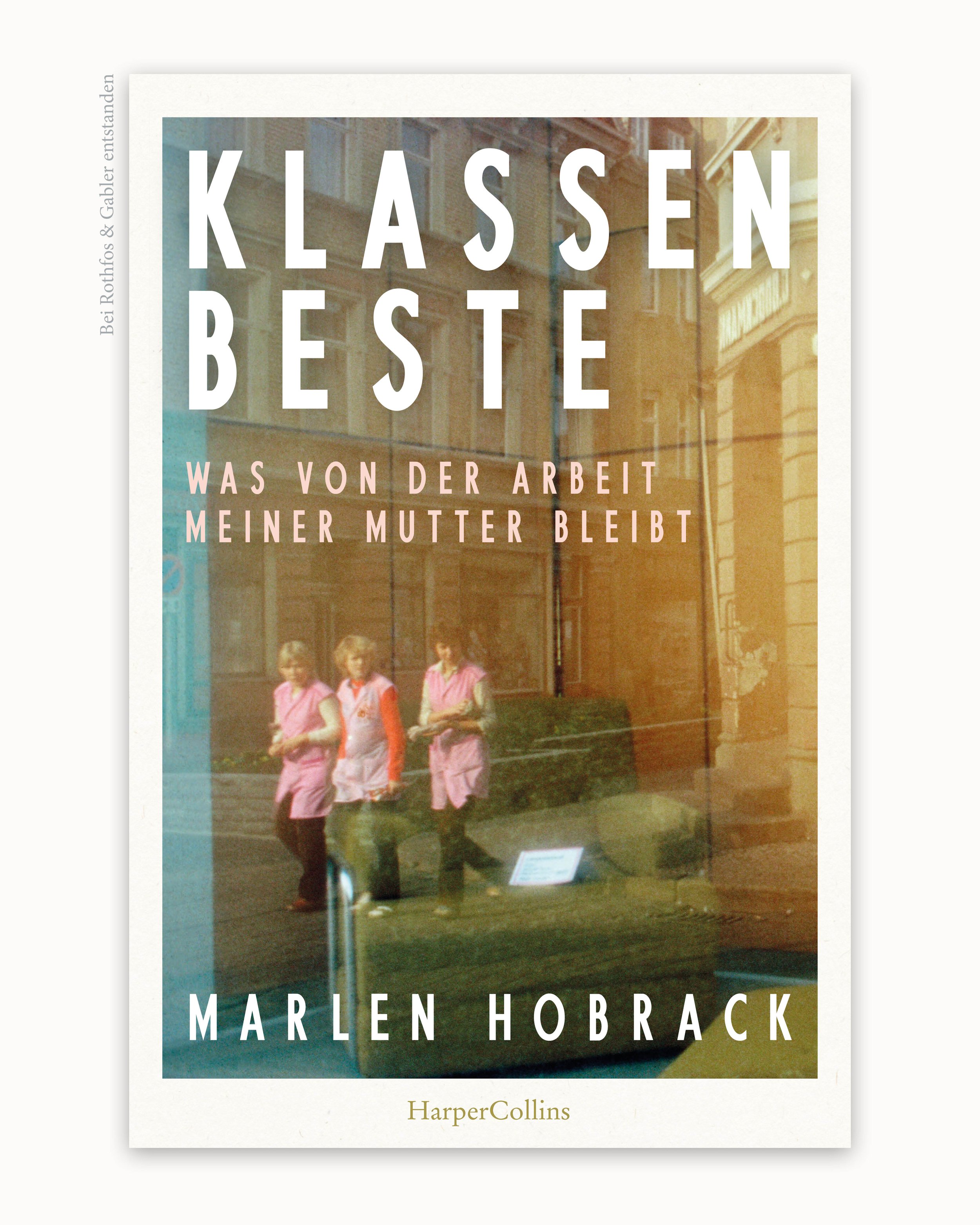 Marlen Hobrack, Klassenbeste, HarperCollins, Book cover design by Suse Kopp @ Rothfos & Gabler