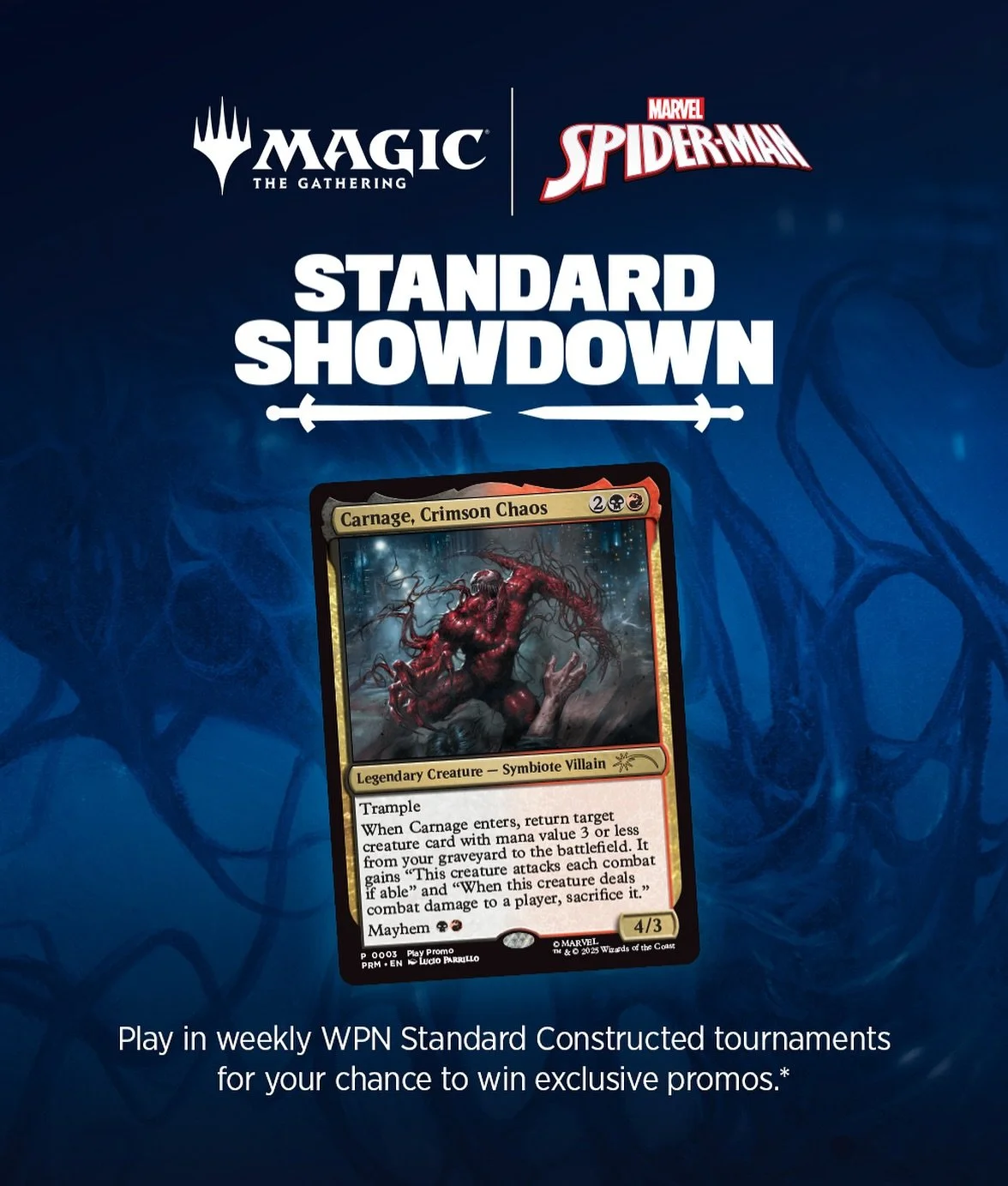 Bring a deck to play in our free Standard Showdown Tuesdays at 6:30pm

Find out more about Standard format:
https://magic.wizards.com/en/formats/standard