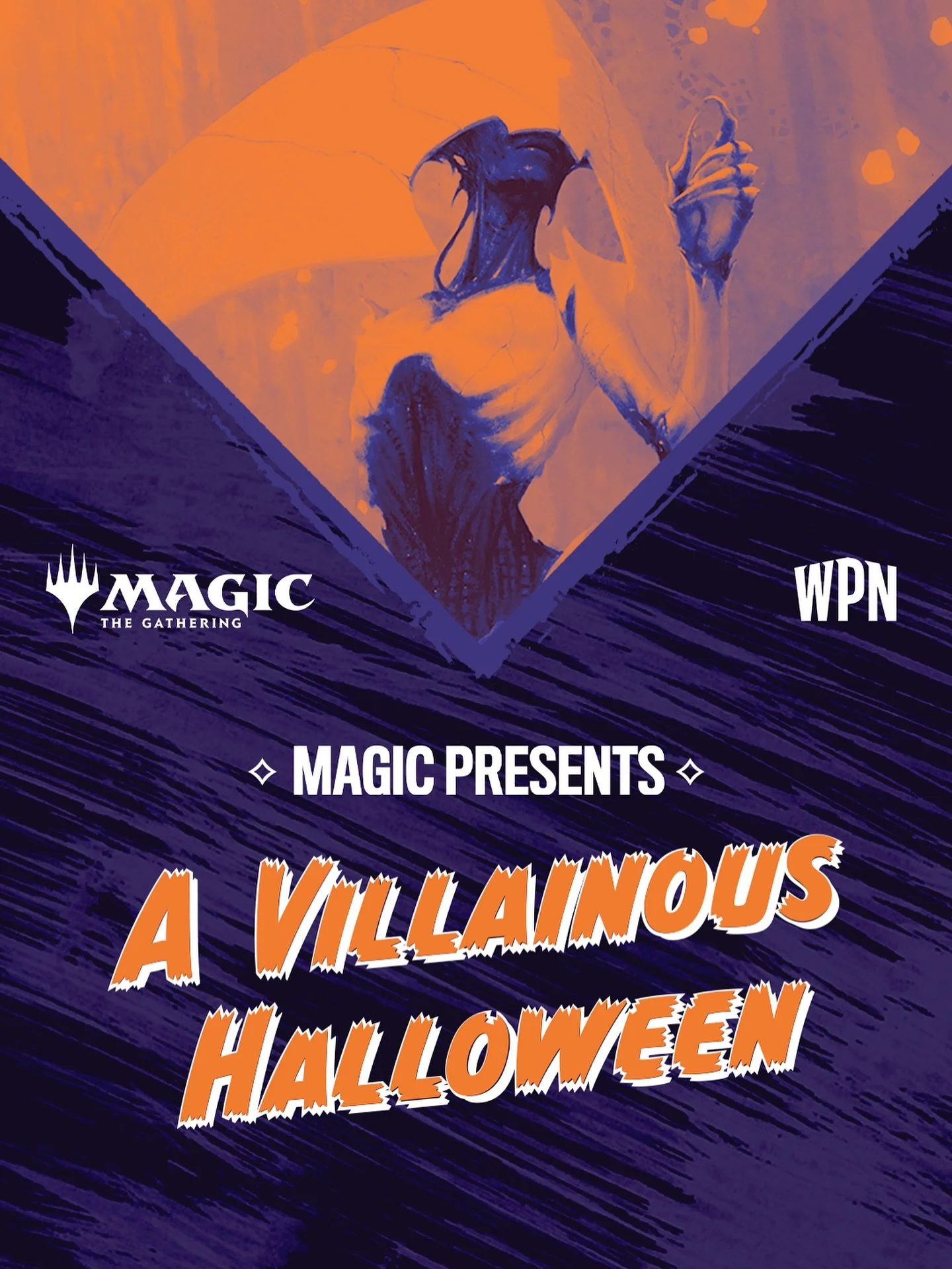 Bring a fun Commander deck this Friday to play in our Villainous Commander special event for Halloween! We&rsquo;ll be playing from 11am-5pm then closing shop early 🎃

For this event, players bring their own Commander decks and, at the start of the 