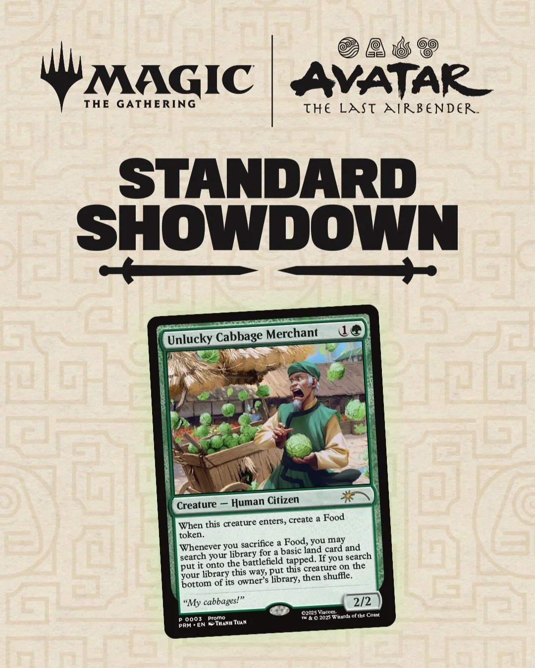 Join our Standard tournament tonight at 6:30 🥬