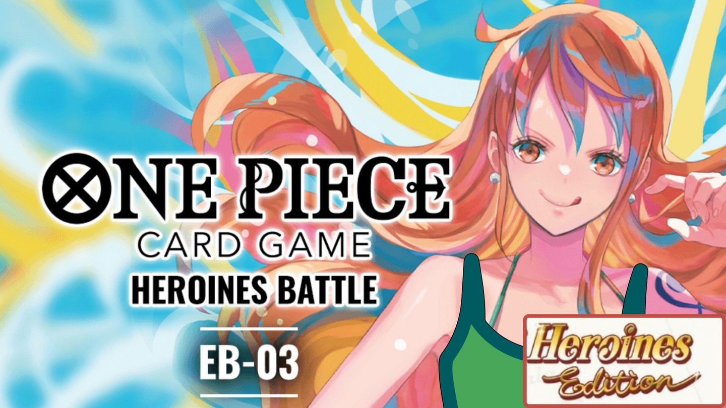 Join our EB-03 Release Celebration tonight with a special constructed tournament where you can only use Heroines Leader cards 🌸

We&rsquo;ll have boxes of EB-03 available for sale at the event as well!
