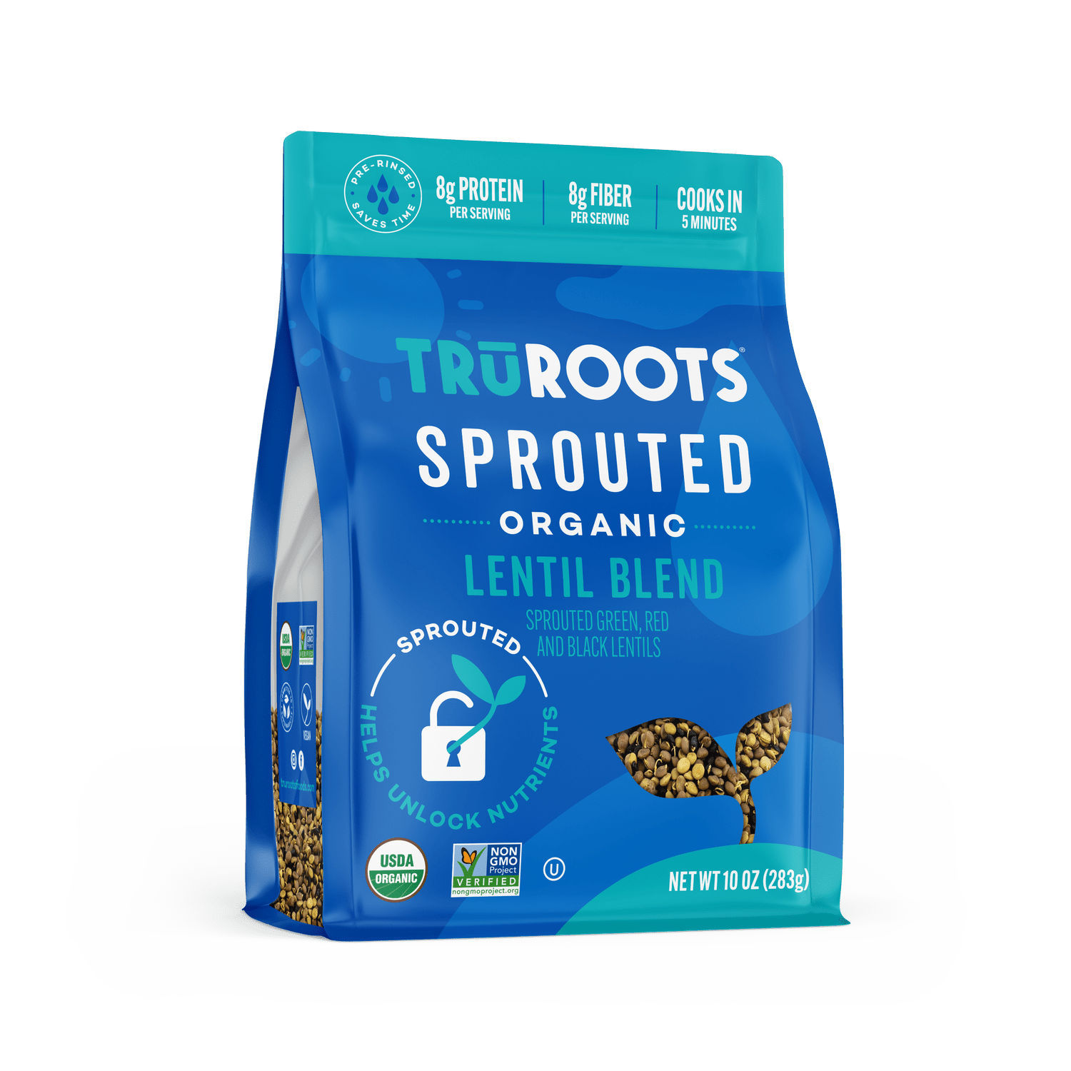 Organic Sprouted Lentil Blend — TruRoots Organic